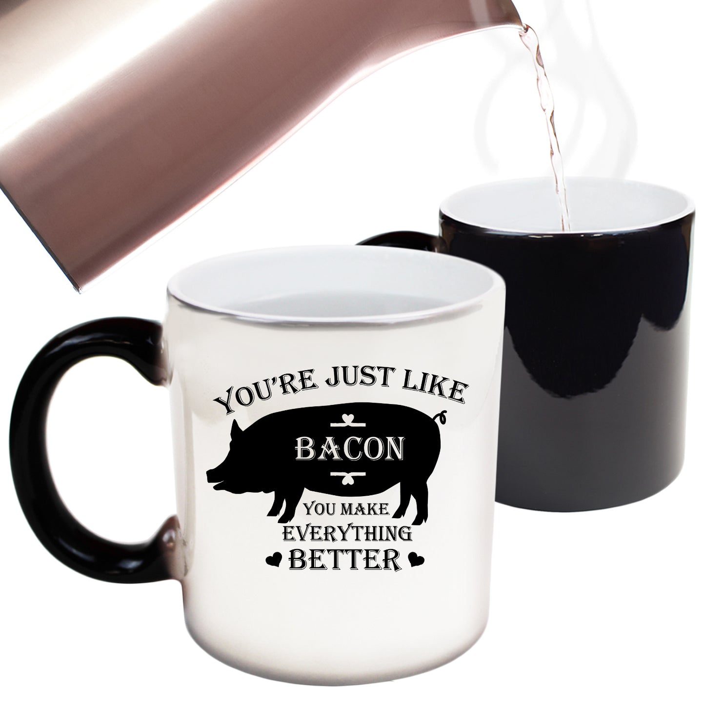 Youre Just Like Bacon Pig - Funny Colour Changing Mug