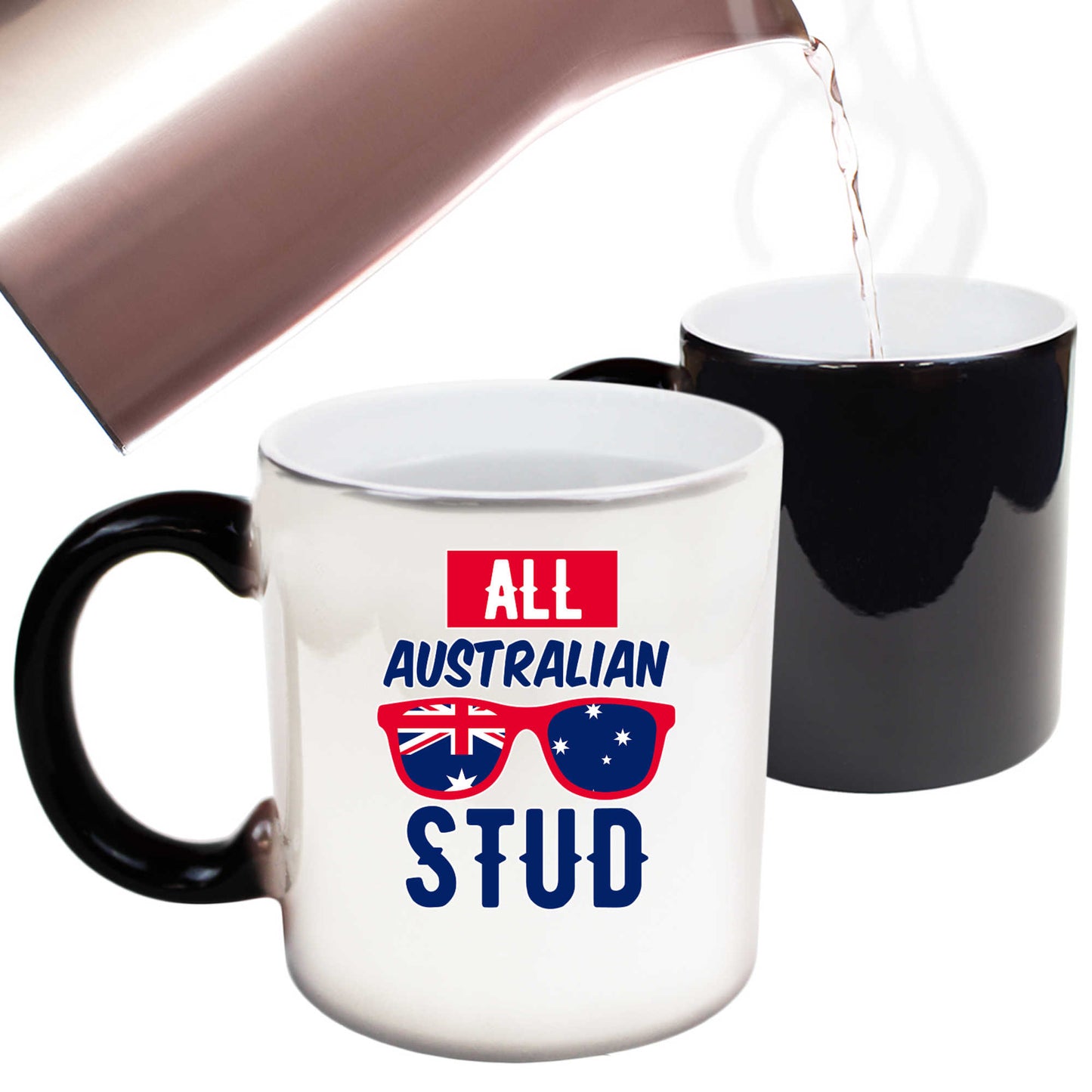All Australian Stud Australia Day - Funny Colour Changing Mug