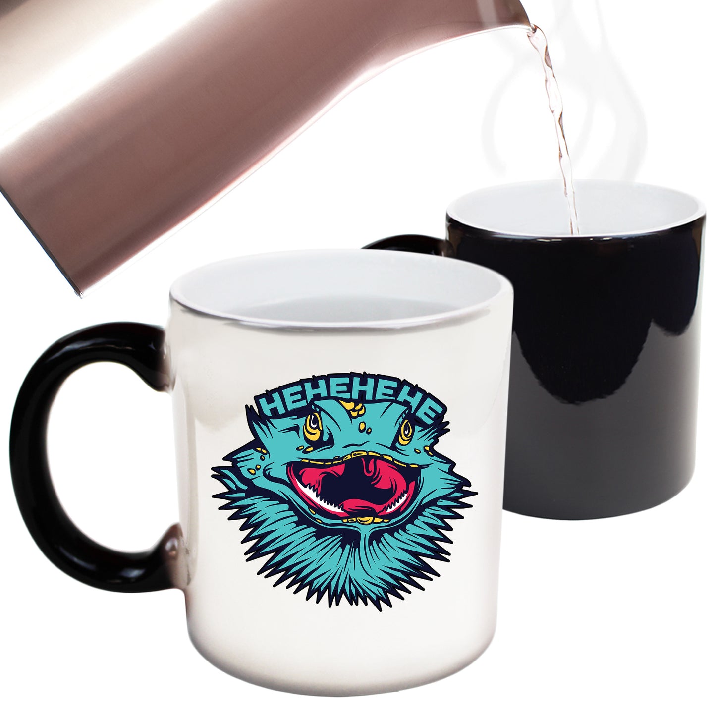 Frilled Neck Lizard Animal - Funny Colour Changing Mug
