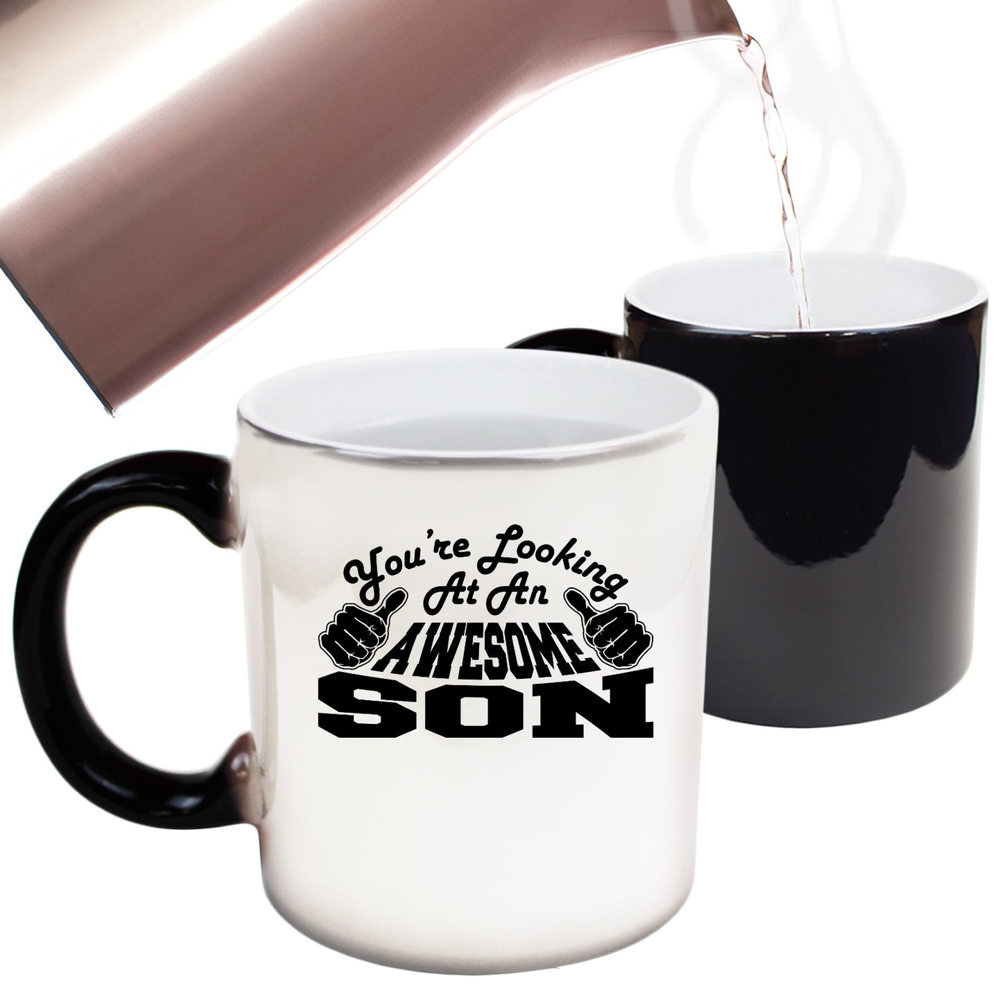Youre Looking At An Awesome Son - Funny Colour Changing Mug