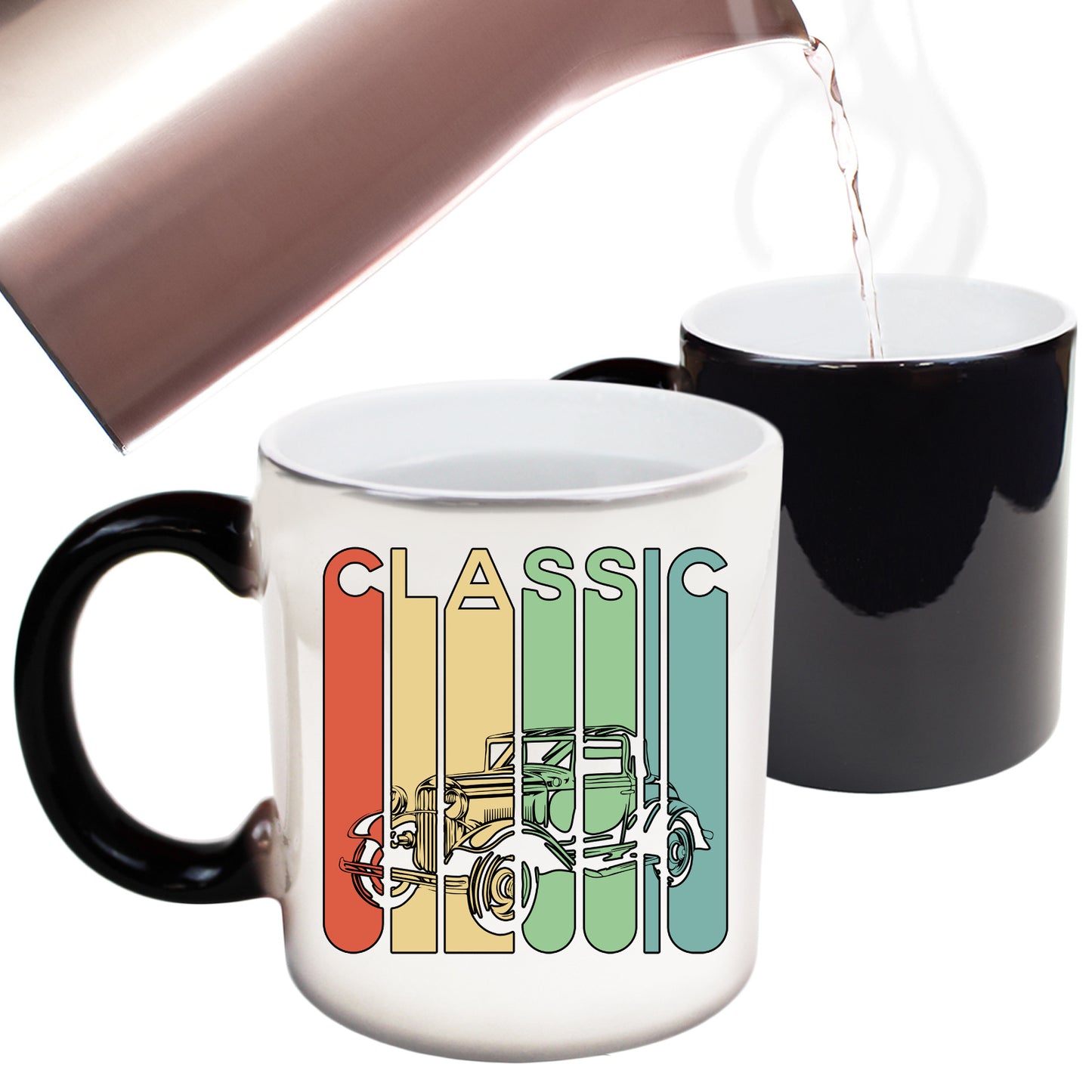 Classic Car - Funny Colour Changing Mug