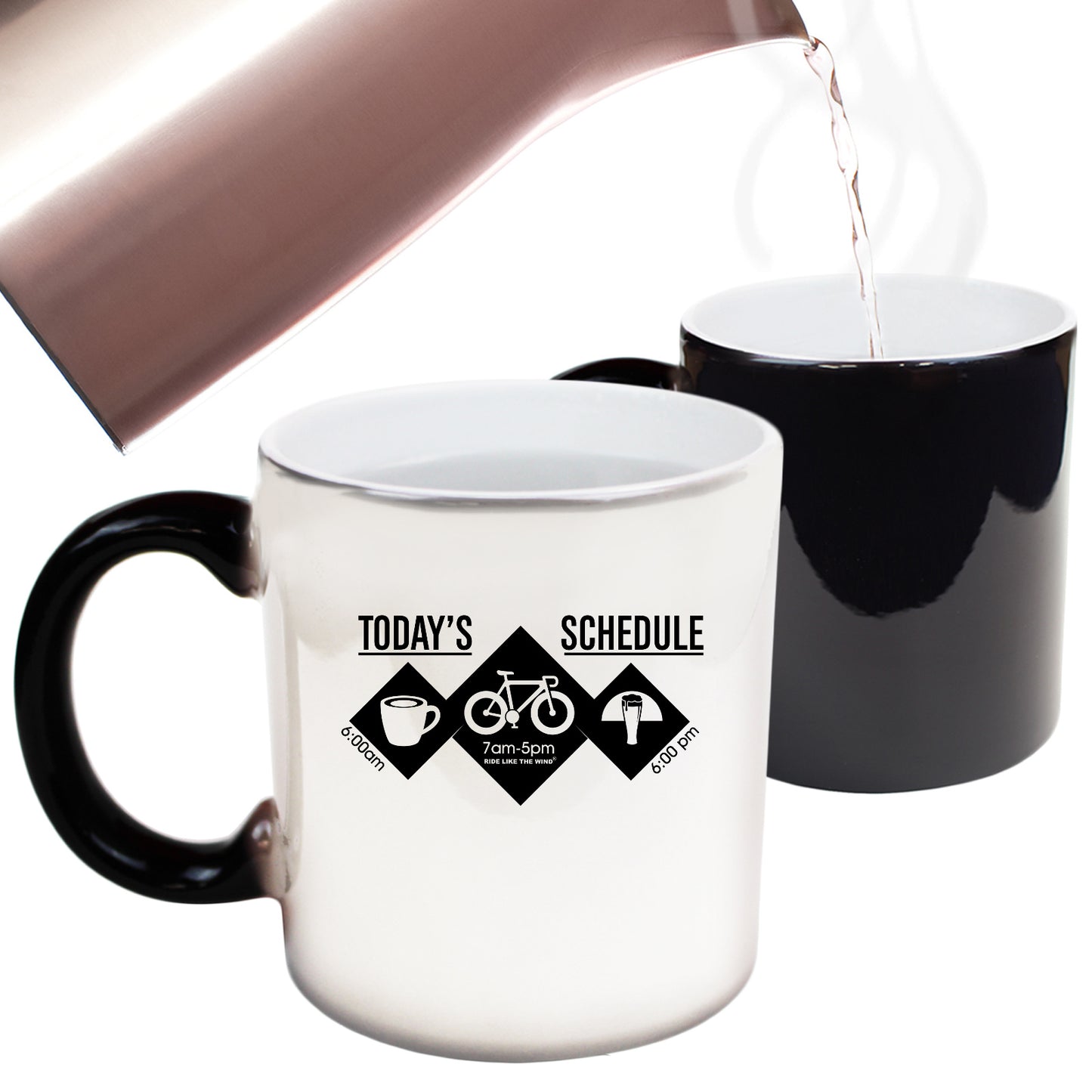 Rltw Todays Schedule - Funny Colour Changing Mug