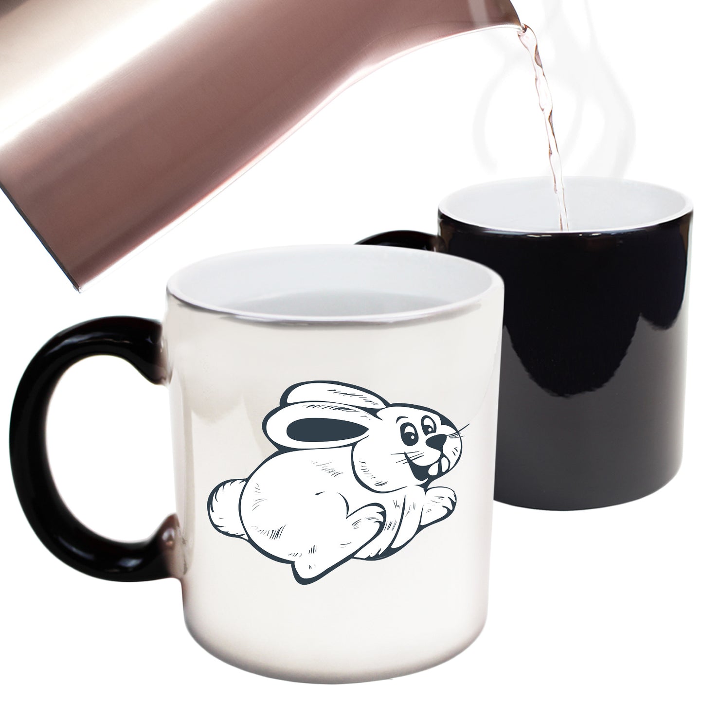 Cute Bunny Rabbit Animal - Funny Colour Changing Mug