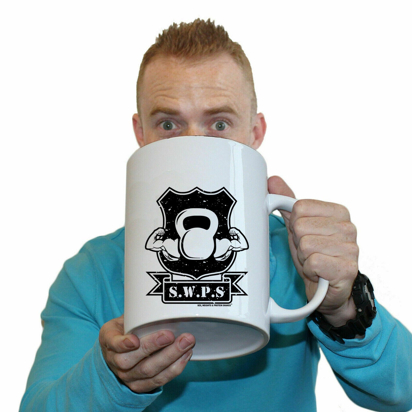 Swps Flexing Kettle Bell - Funny Giant 2 Litre Mug