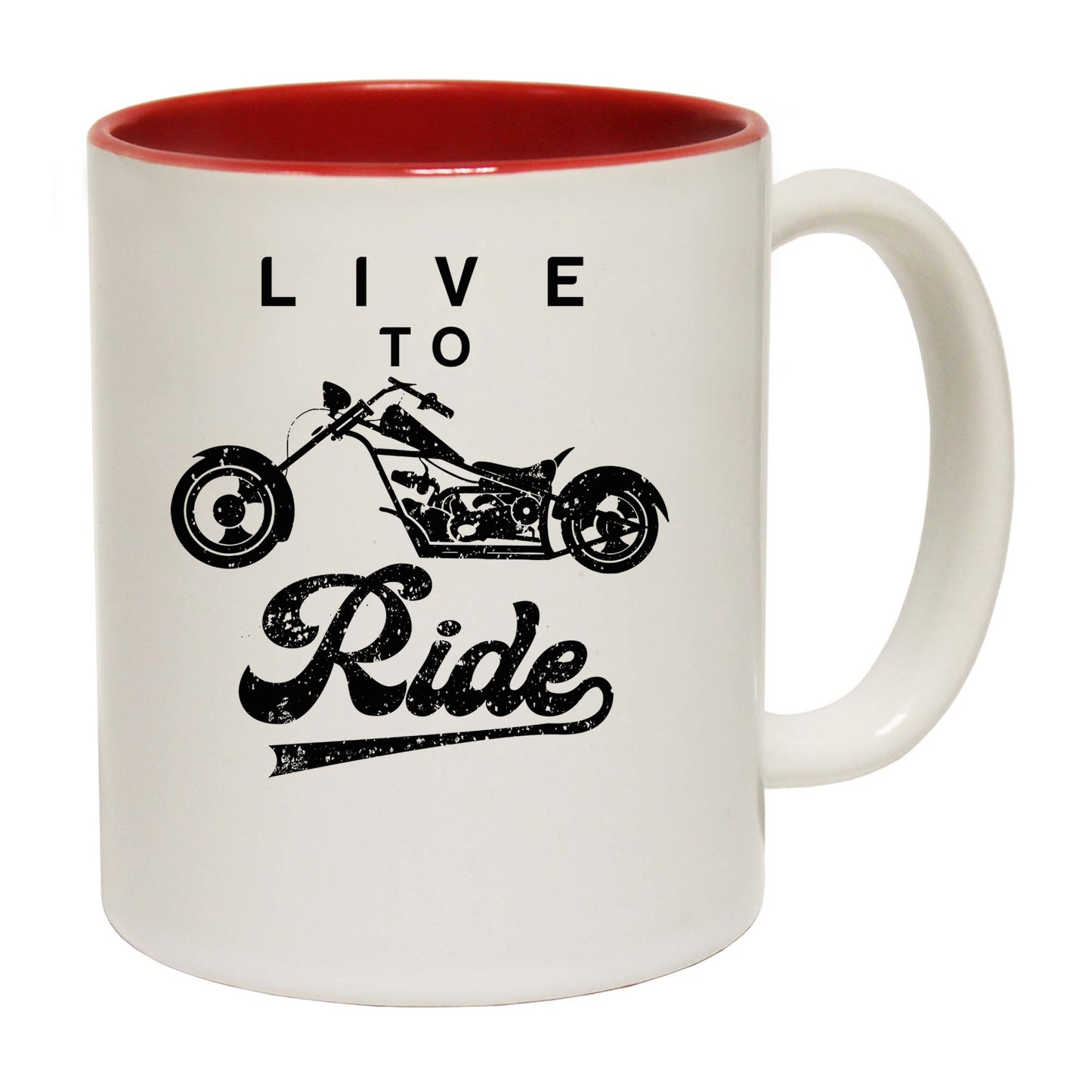 Live To Ride Motorcycle Motorbike - Funny Coffee Mug