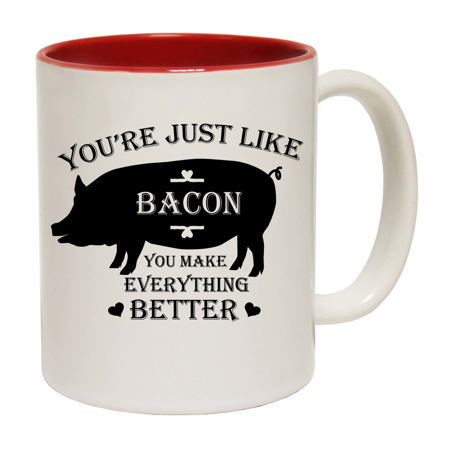 Youre Just Like Bacon Pig - Funny Coffee Mug