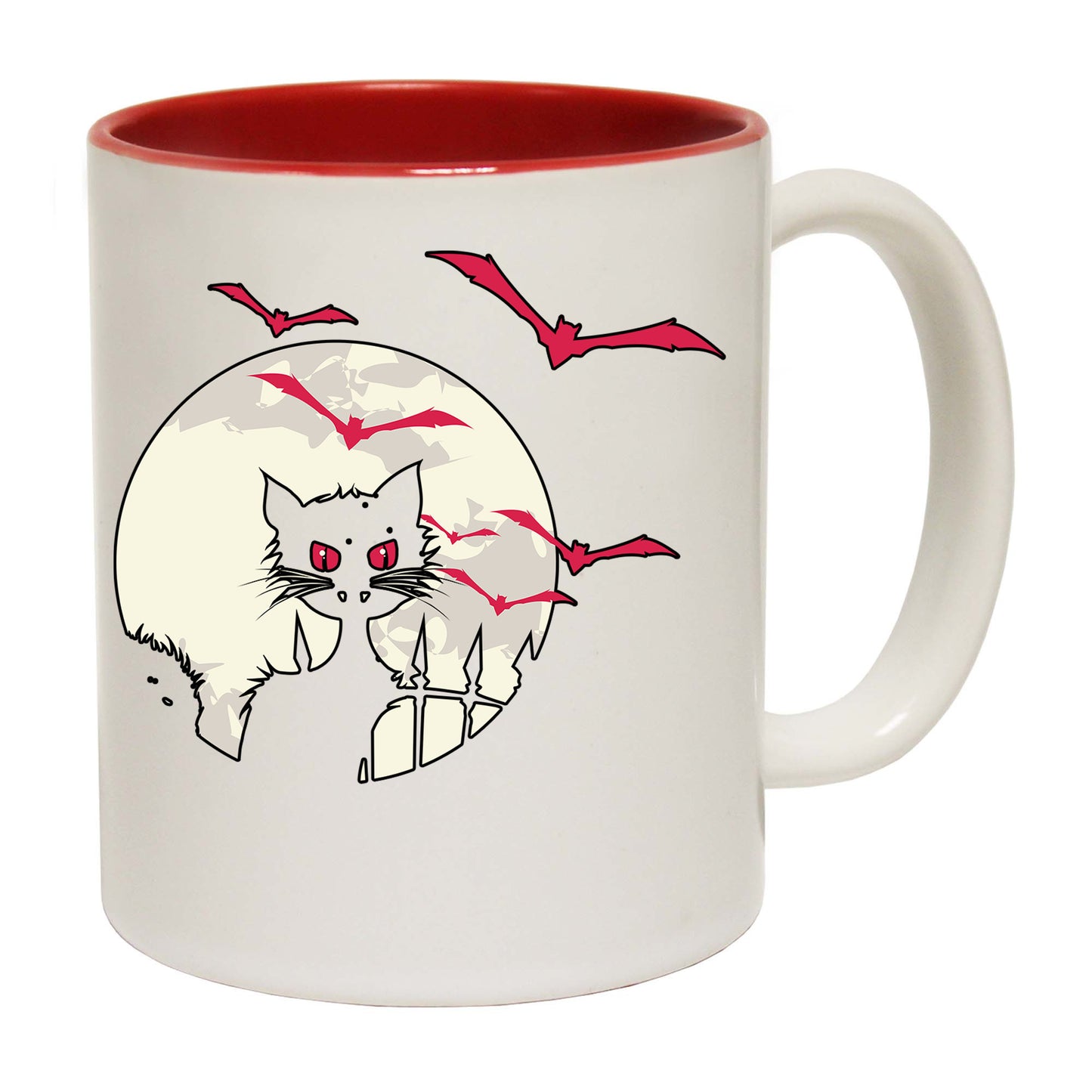 Halloween Scary Cat - Funny Coffee Mug