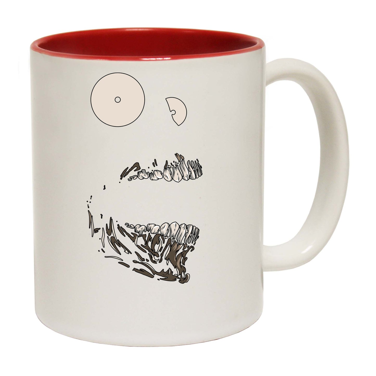 Scary Night Skull - Funny Coffee Mug