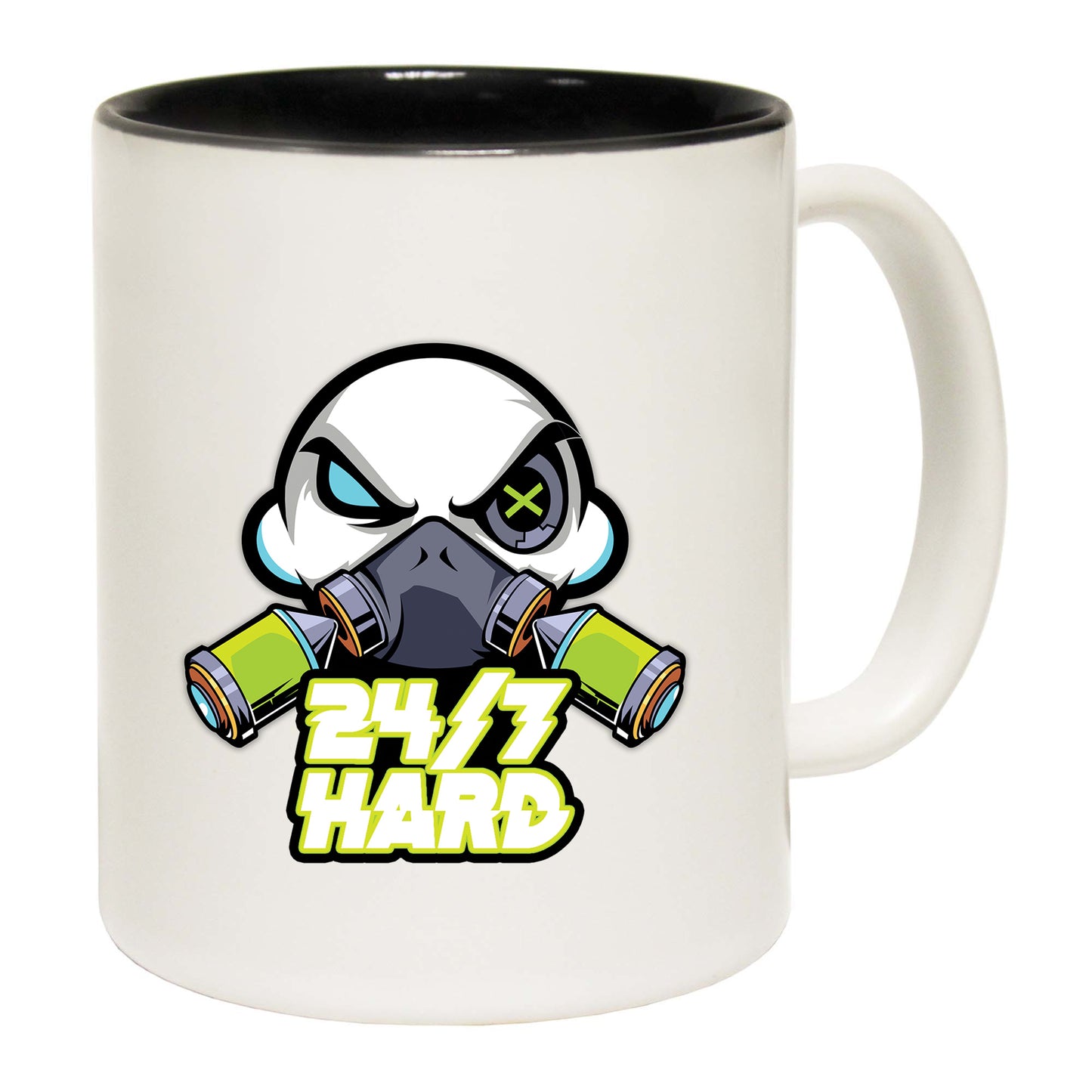 247 Hard With Text - Funny Coffee Mug