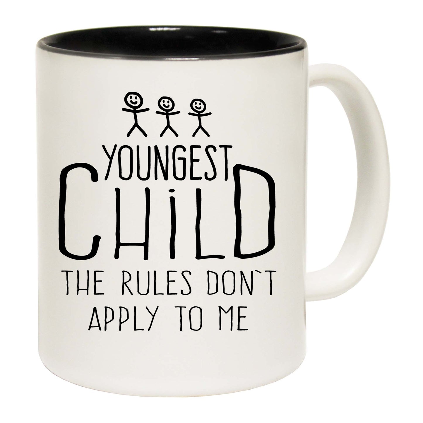 Youngest Child 3 The Rules Dont Apply To Me - Funny Coffee Mug