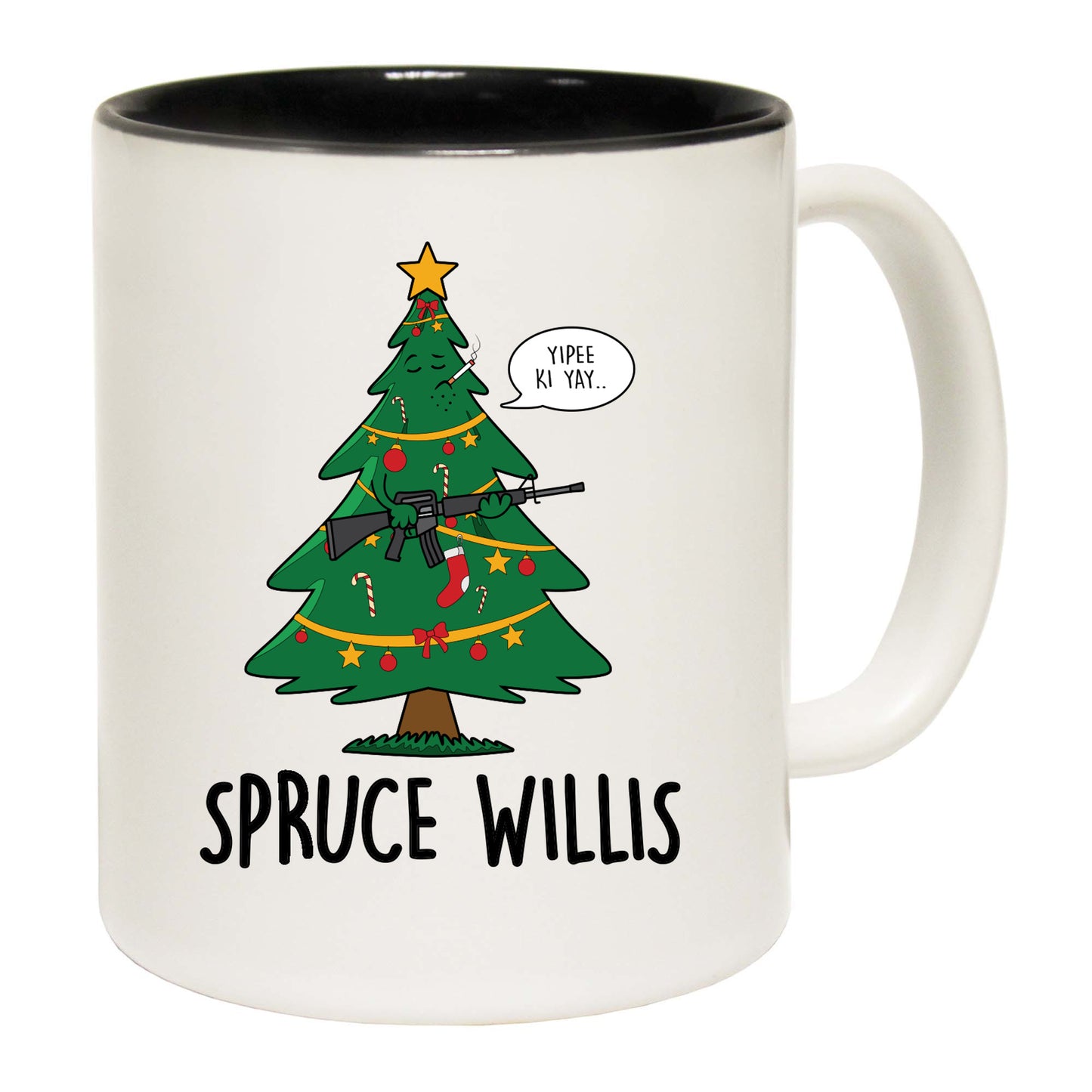 Christmas Xmas Spruce Willis - Funny Coffee Mug