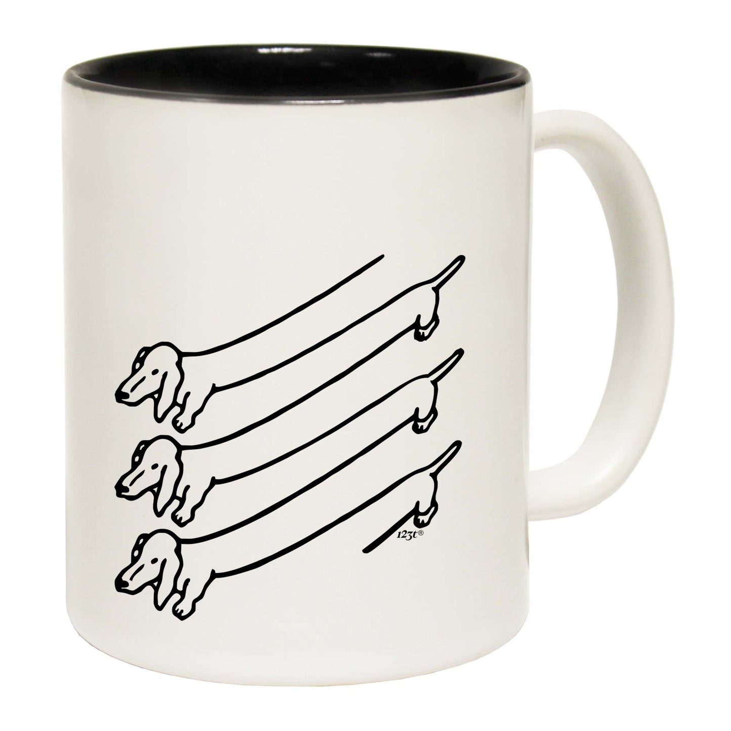 Illusion Dog - Funny Coffee Mug