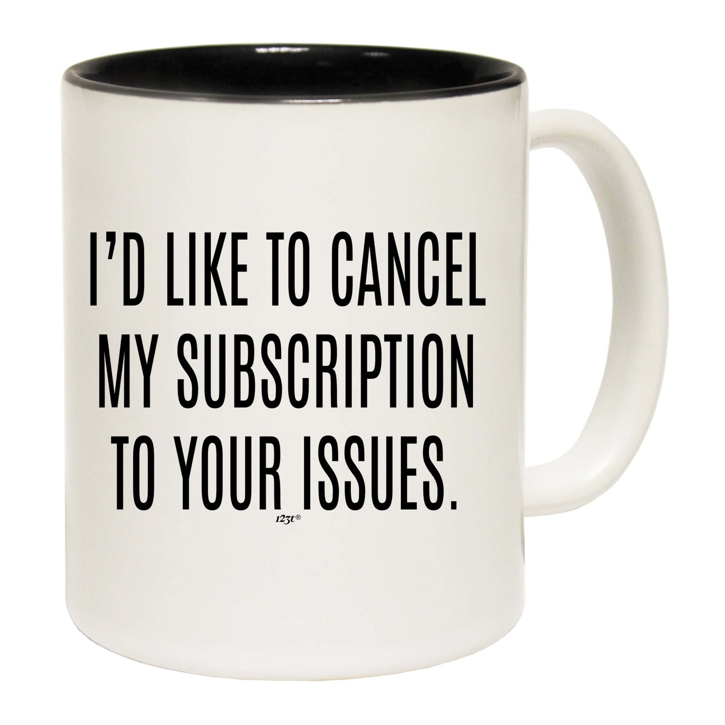 Cancel My Subscription To Your Issues - Funny Coffee Mug