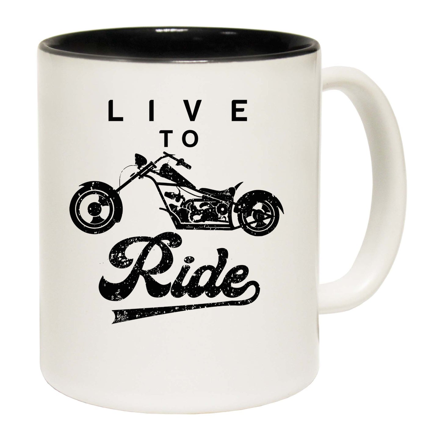 Live To Ride Motorcycle Motorbike - Funny Coffee Mug
