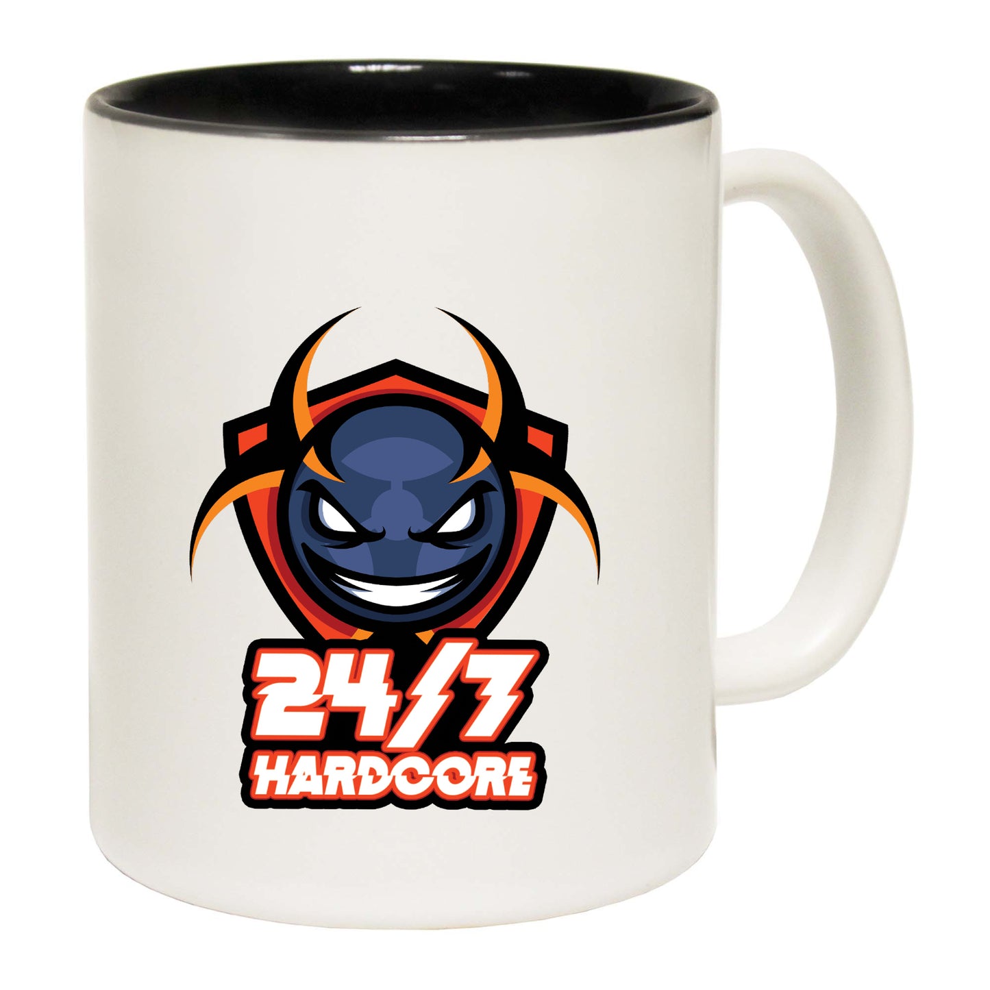 247 Hardcore With Text - Funny Coffee Mug