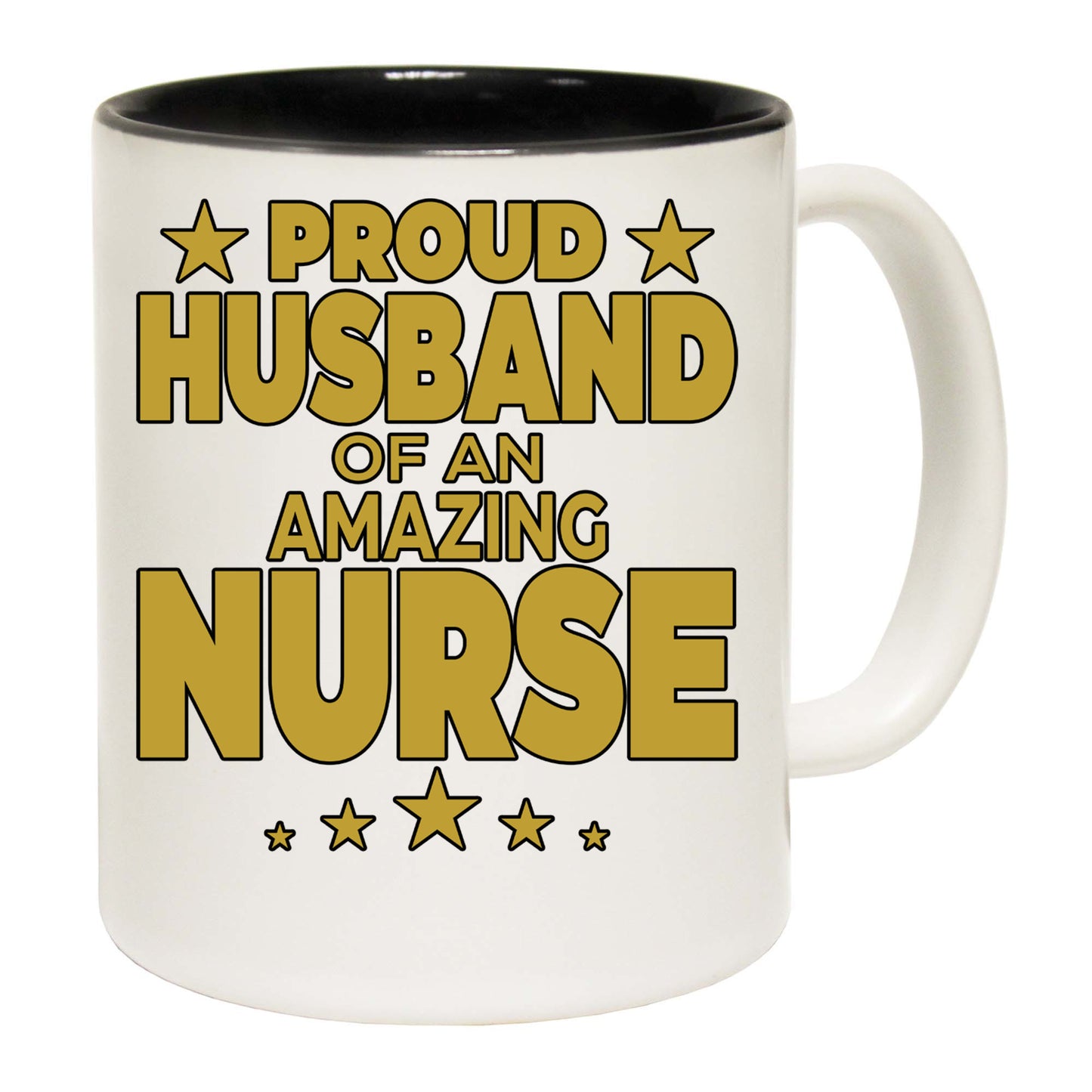 Proud Husband Of An Amazing Nurse - Funny Coffee Mug