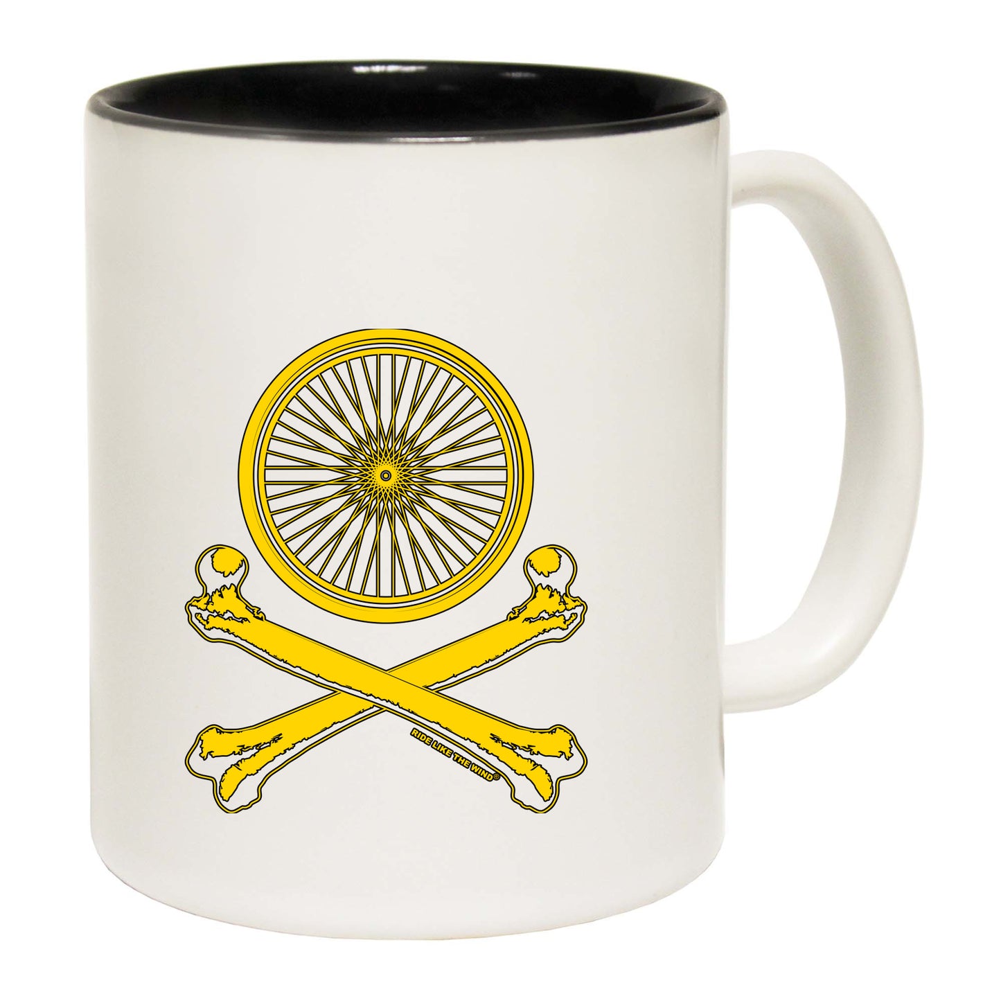 Rltw Wheel Crossbones - Funny Coffee Mug