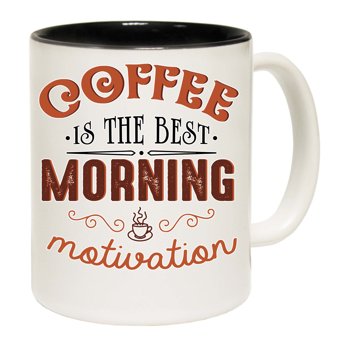 Coffee Is The Best Morning Motivation - Funny Coffee Mug