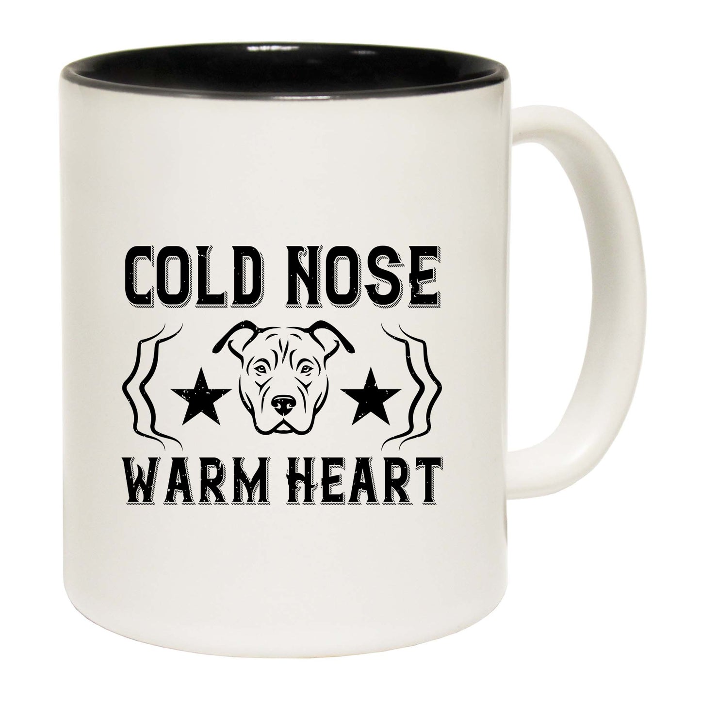Dog Cold Nose Warm Heart - Funny Coffee Mug