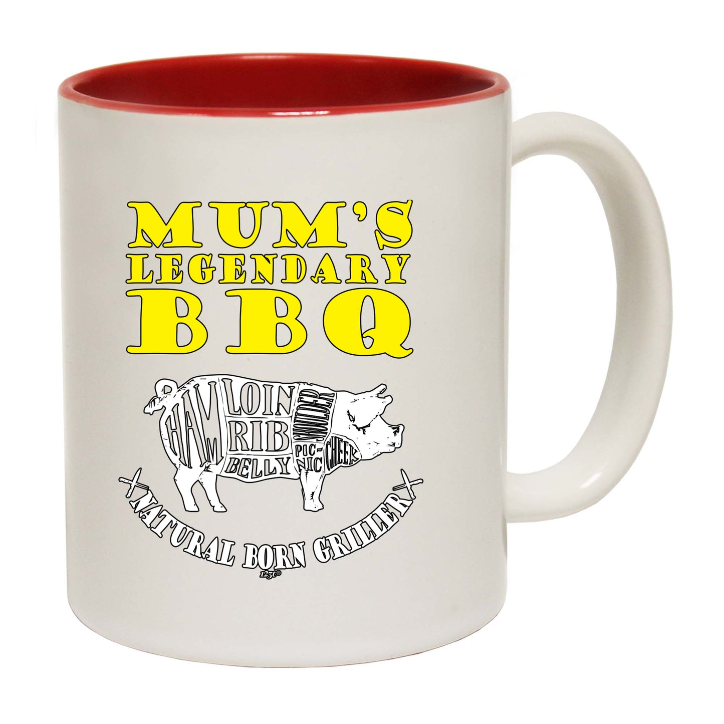 Mums Legendary Bbq Barbeque - Funny Coffee Mug