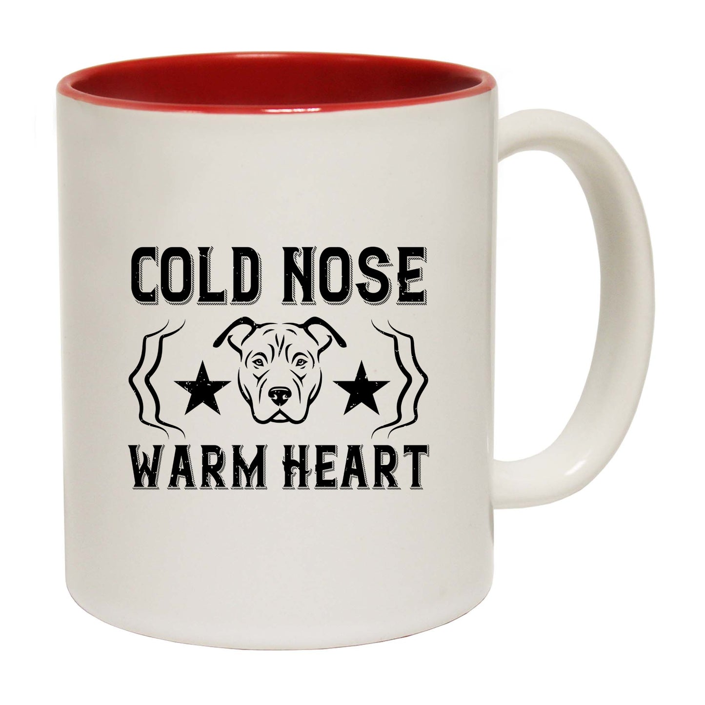 Dog Cold Nose Warm Heart - Funny Coffee Mug
