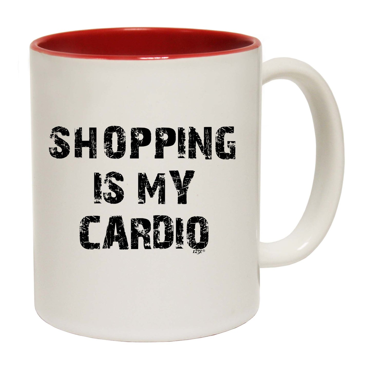 Shopping Is My Cardio - Funny Coffee Mug
