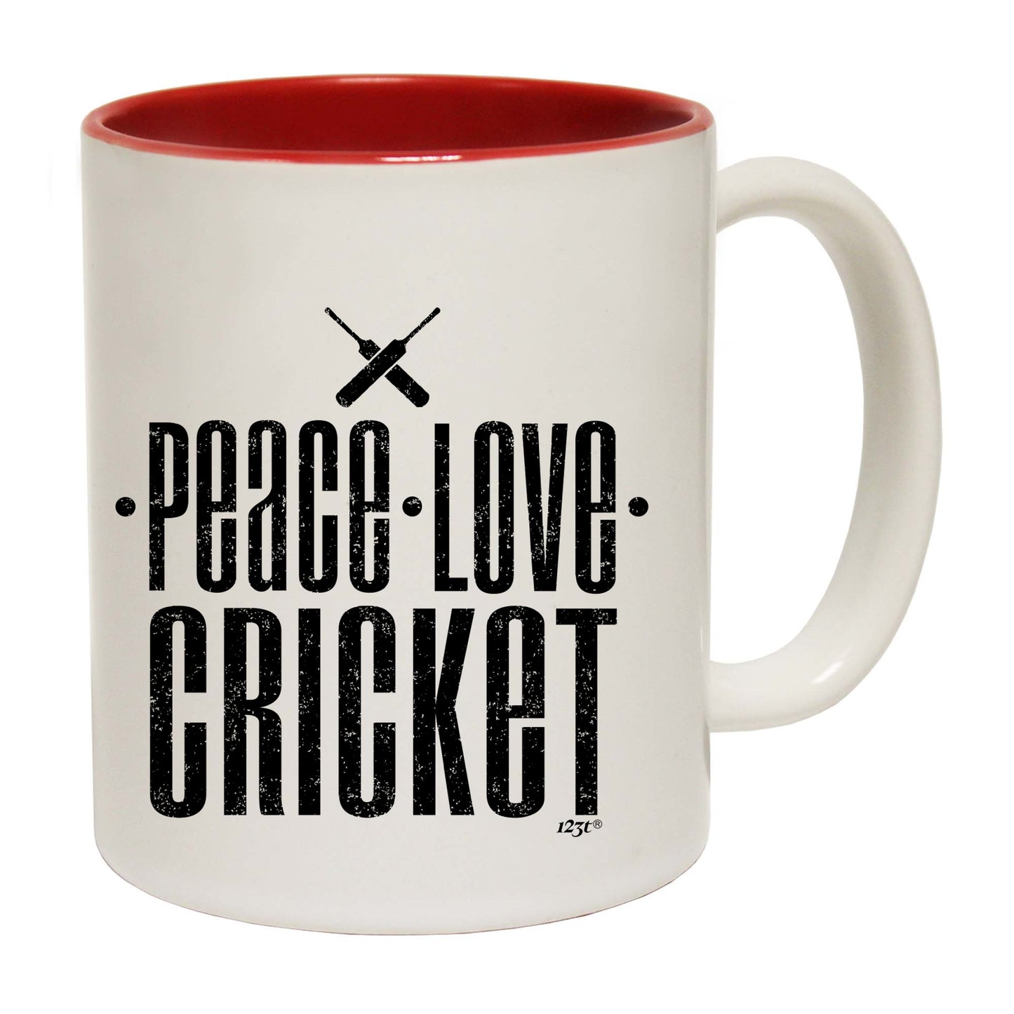 Peace Love Cricket - Funny Coffee Mug