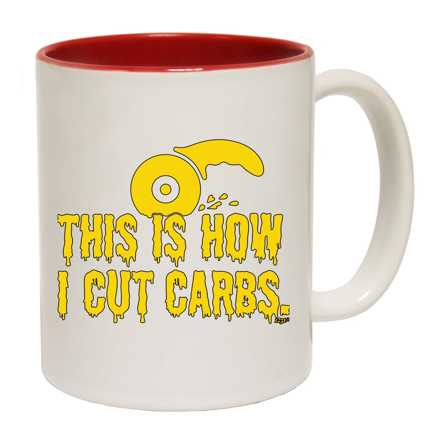 This Is How Cut Carbs - Funny Coffee Mug