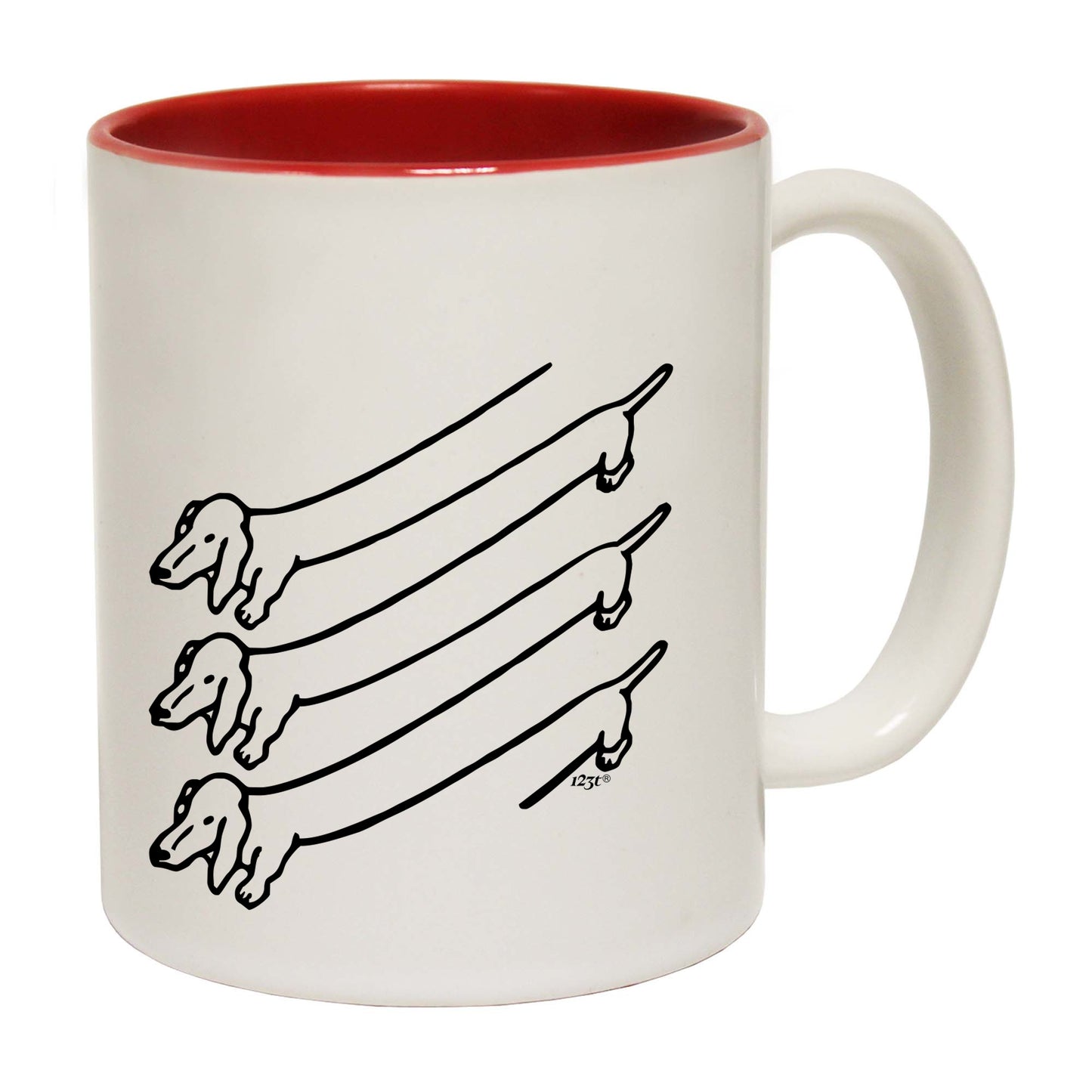 Illusion Dog - Funny Coffee Mug