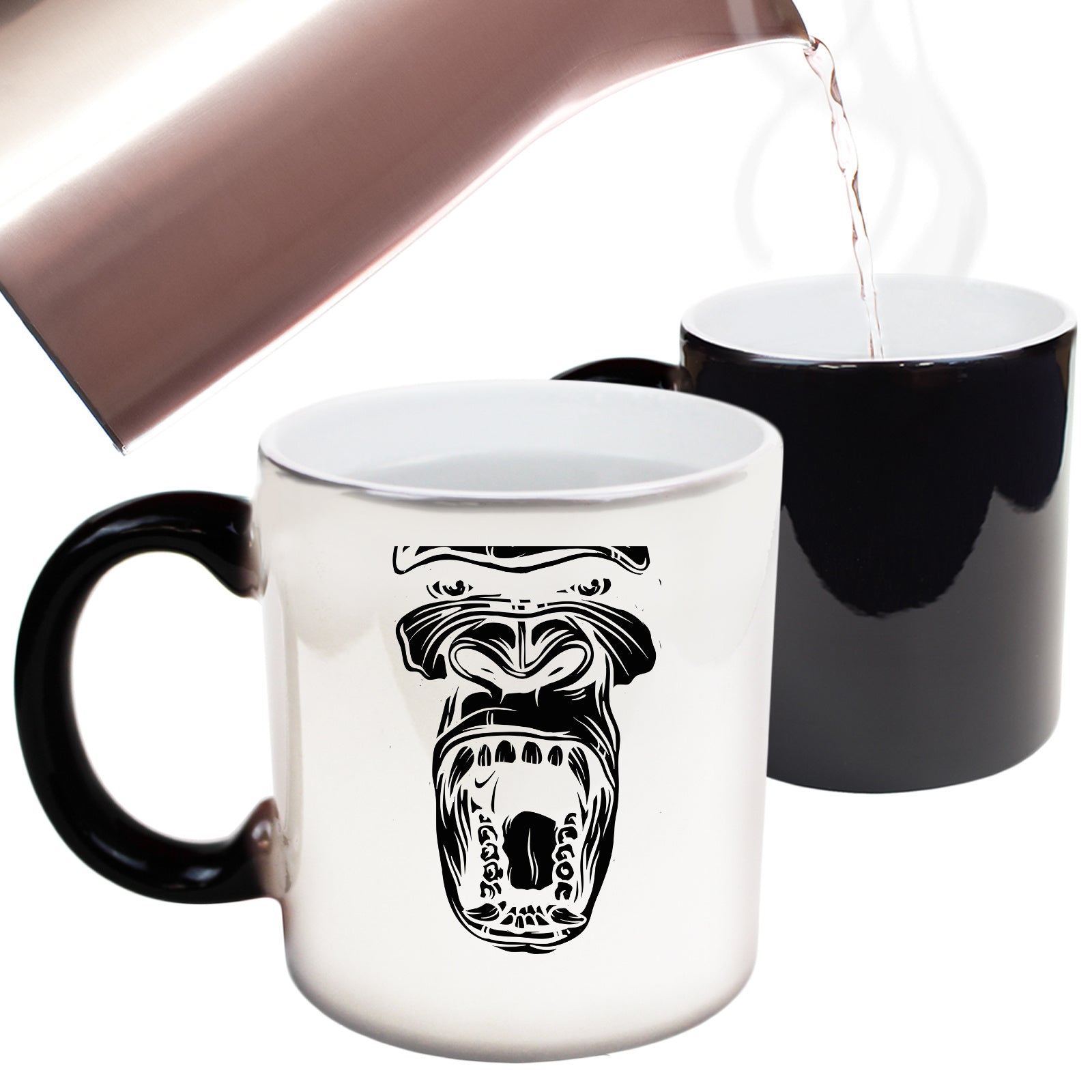 Gorilla Arhhh Animal Fashion - Funny Colour Changing Mug