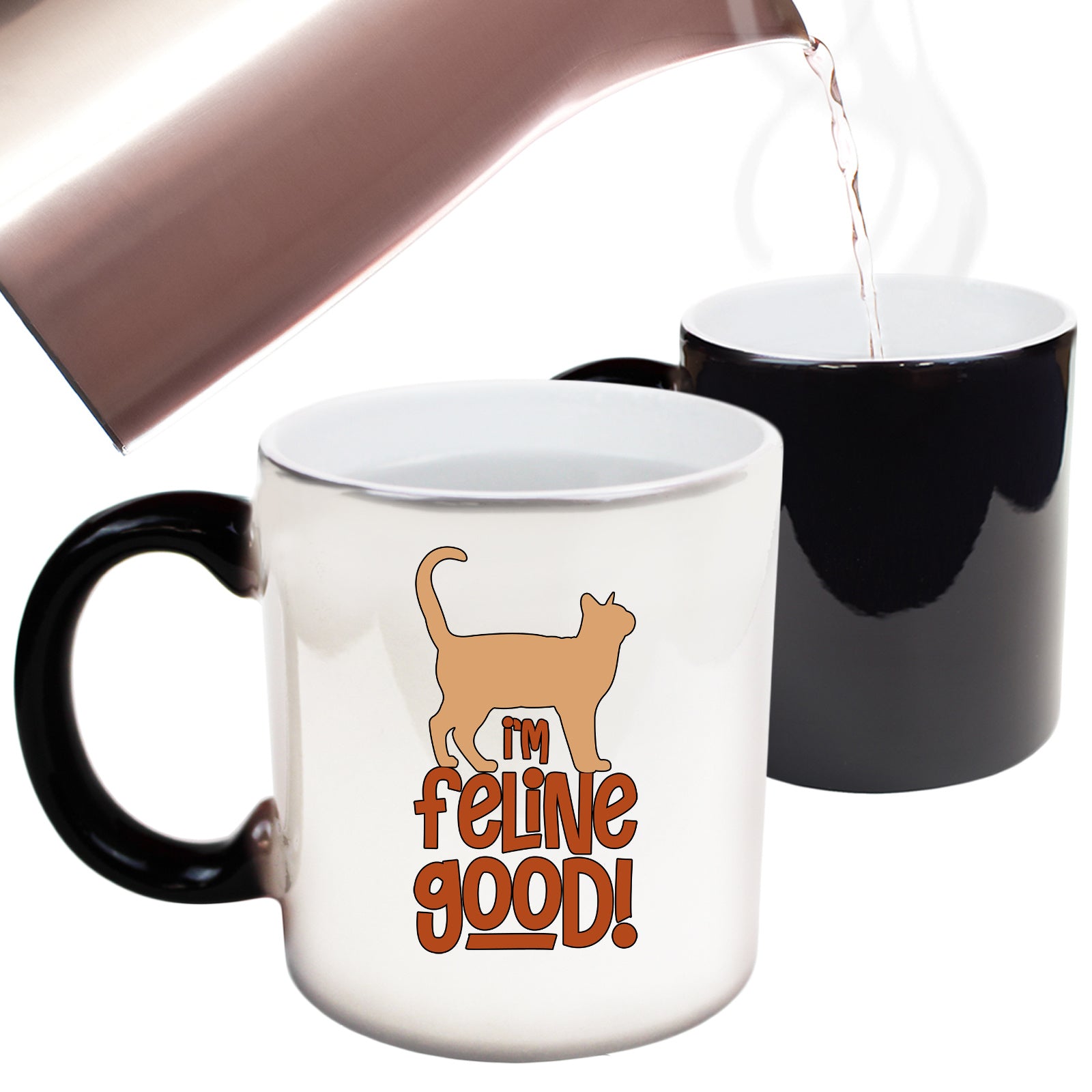 Im Feline Good Cat Kitten Pussy Cats - Funny Colour Changing Mug