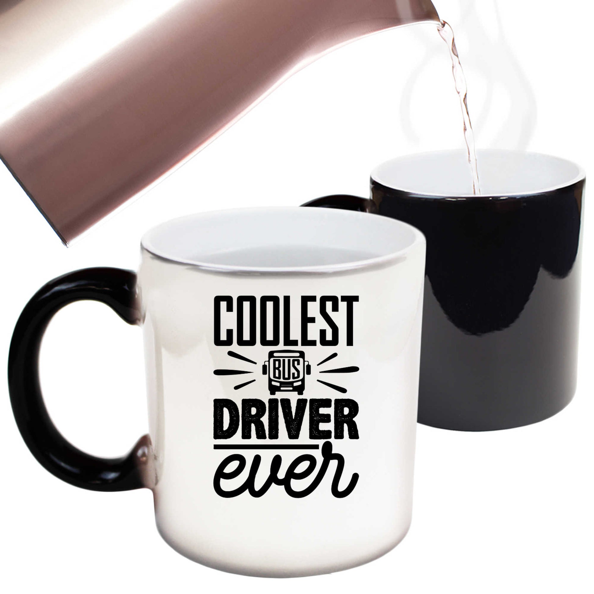 Coolest Bus Driver Ever - Funny Colour Changing Mug