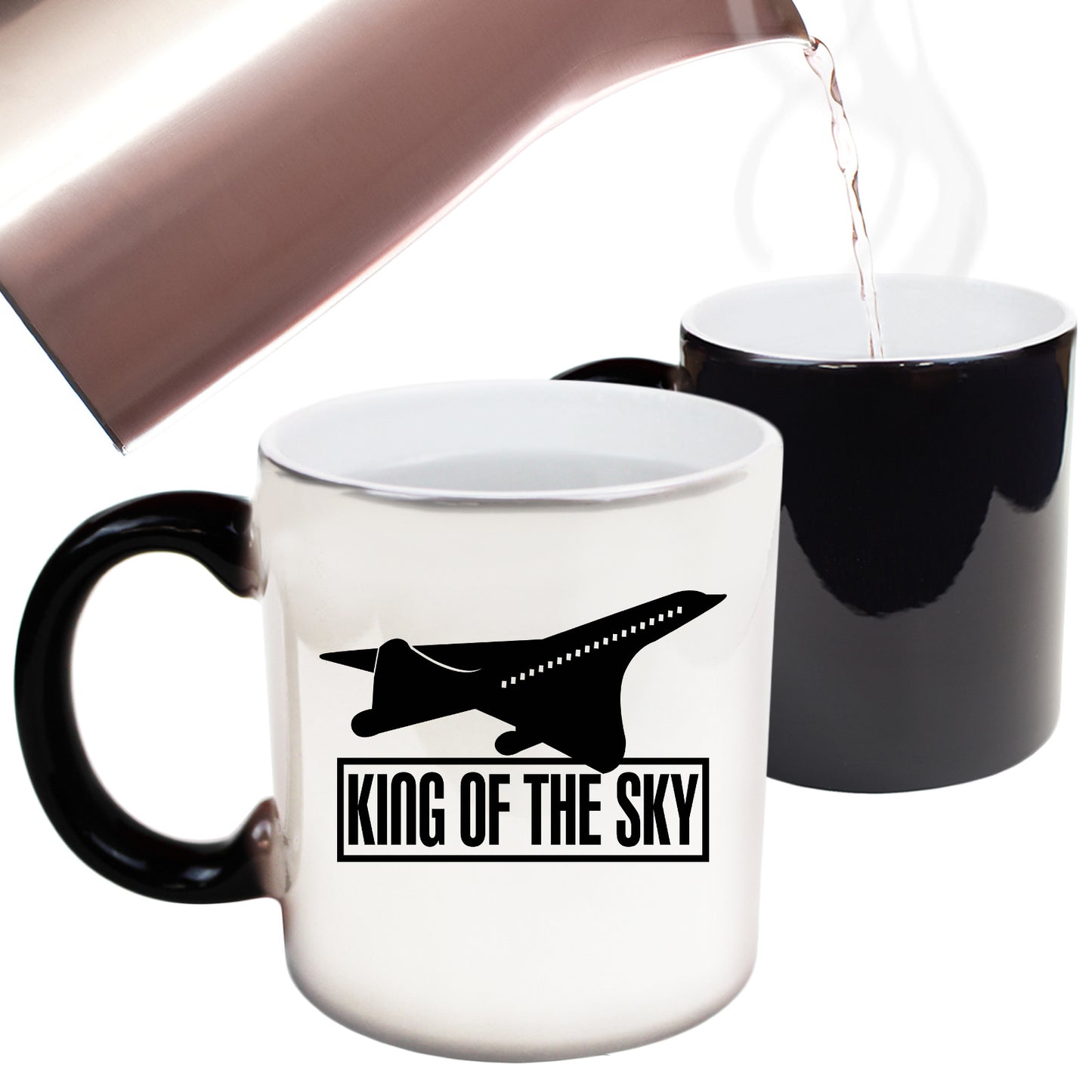 King Of The Sky Concorde Aviation - Funny Colour Changing Mug