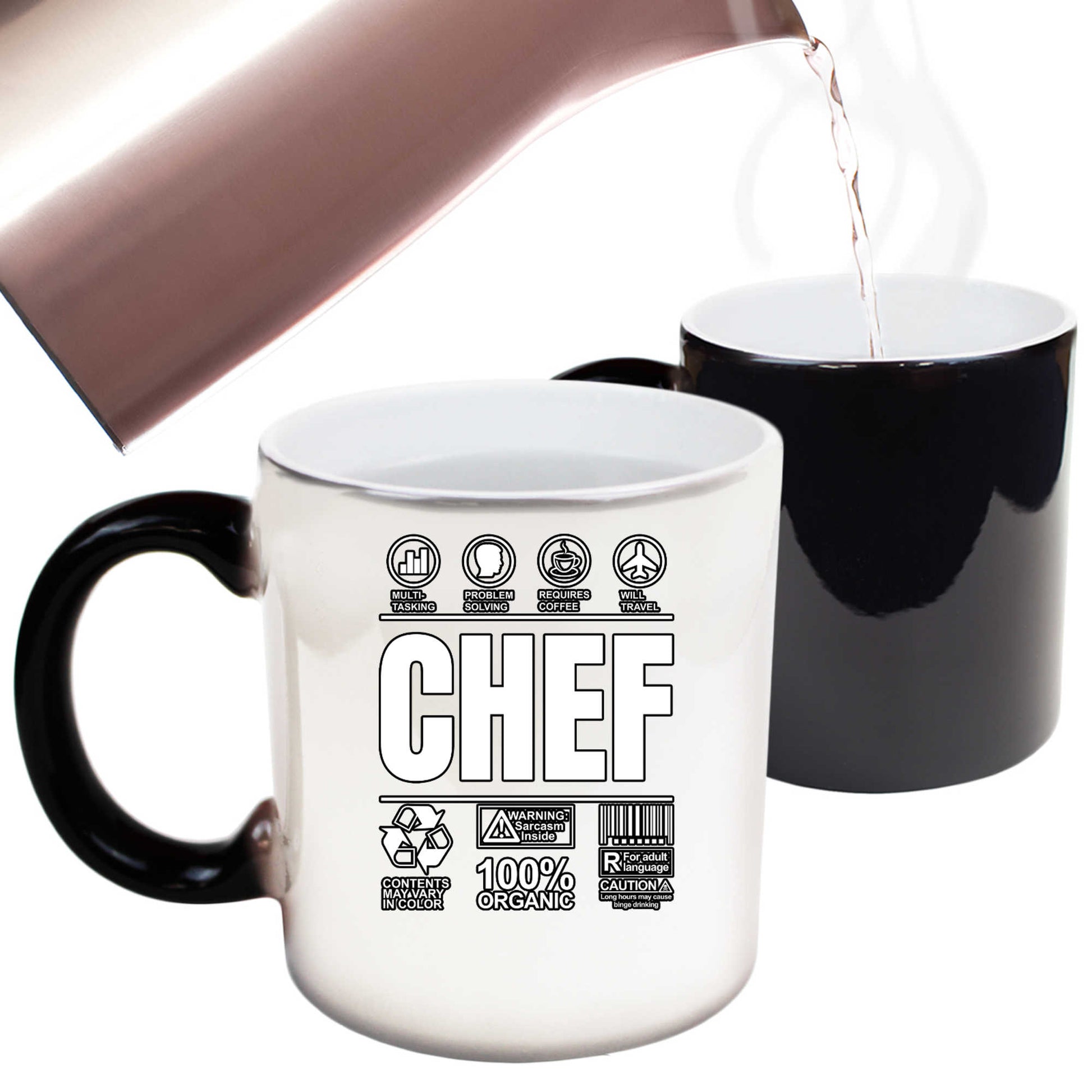 Chef Sarcastic Humour - Funny Colour Changing Mug
