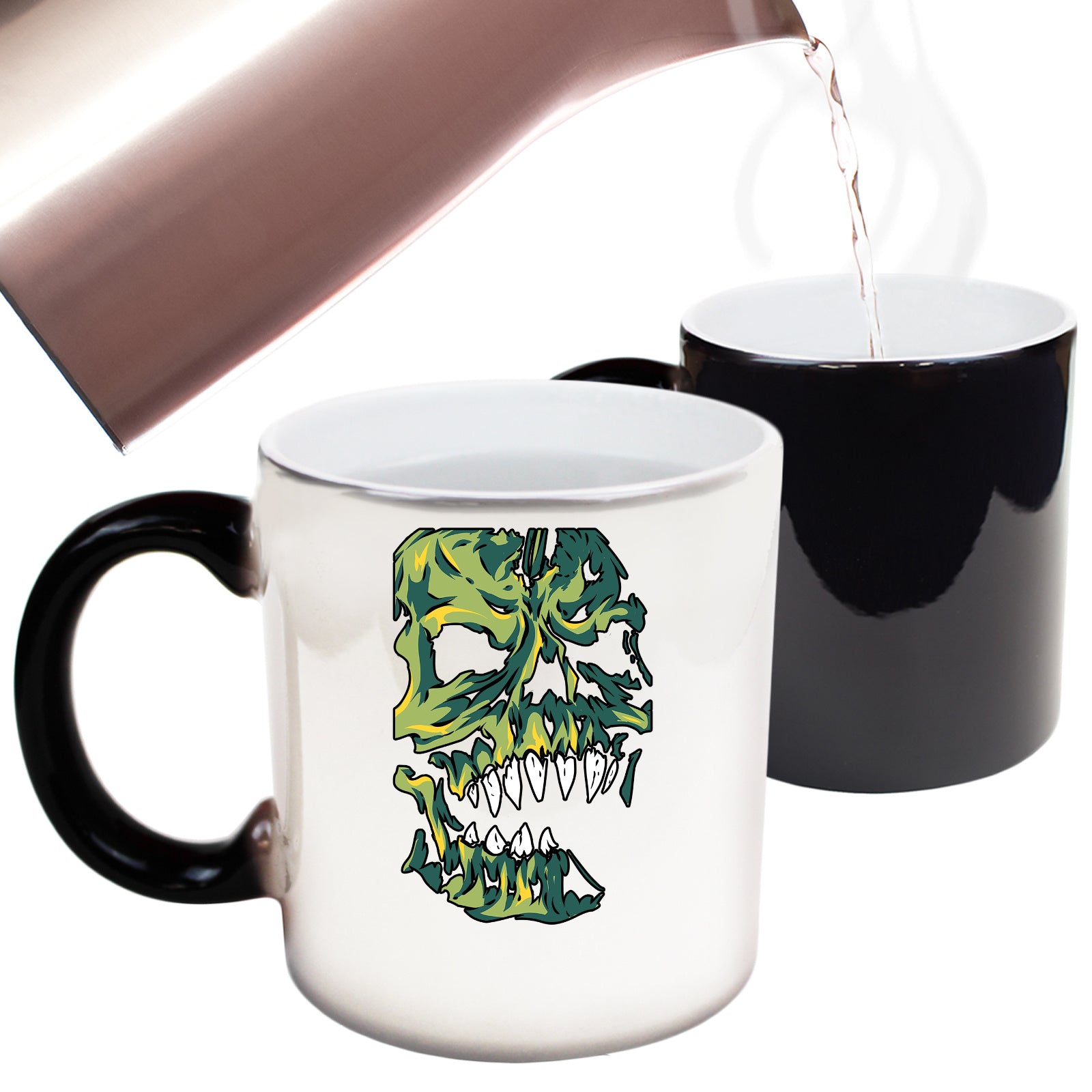 Zombie Skull Fashion - Funny Colour Changing Mug