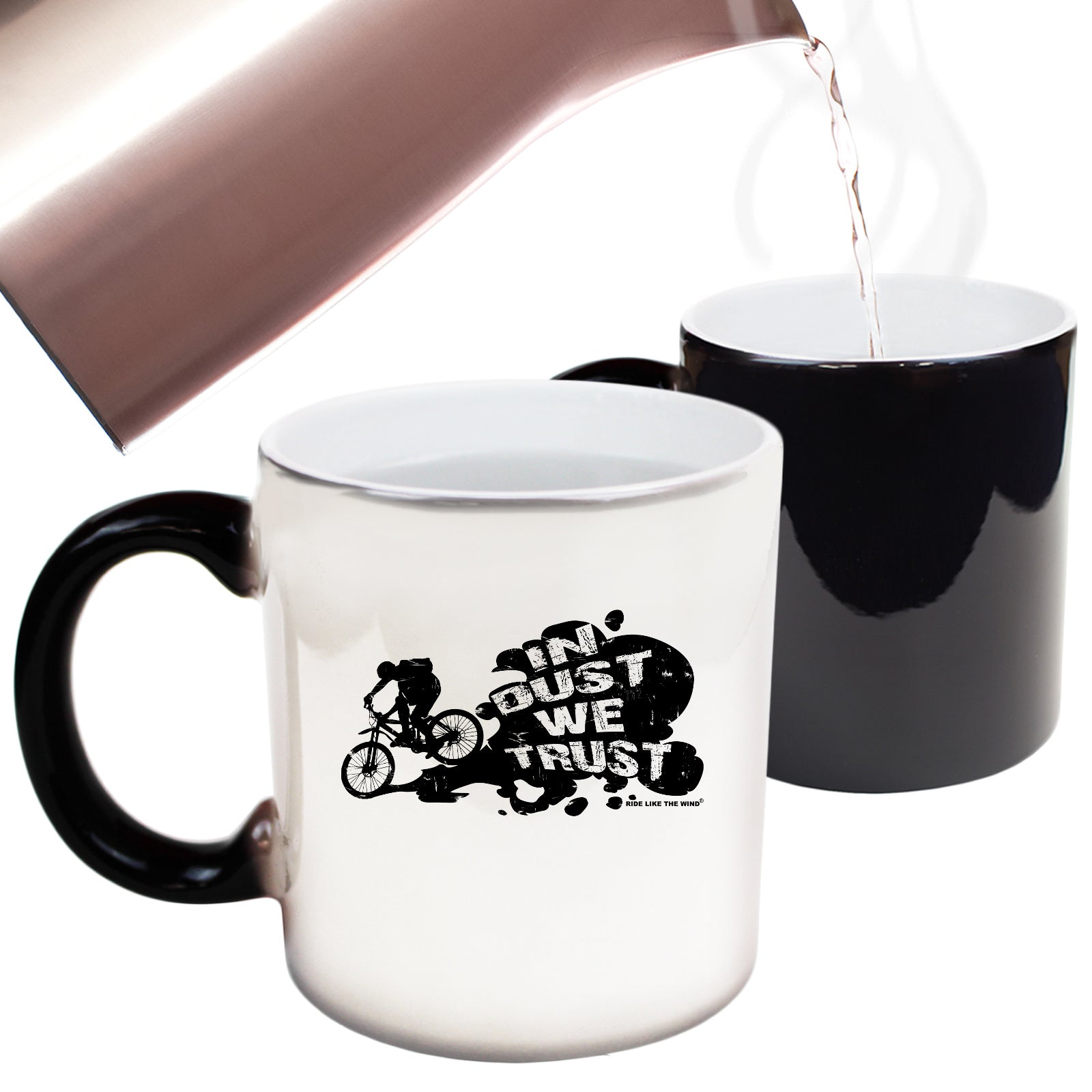 Rltw In Dust We Trust - Funny Colour Changing Mug