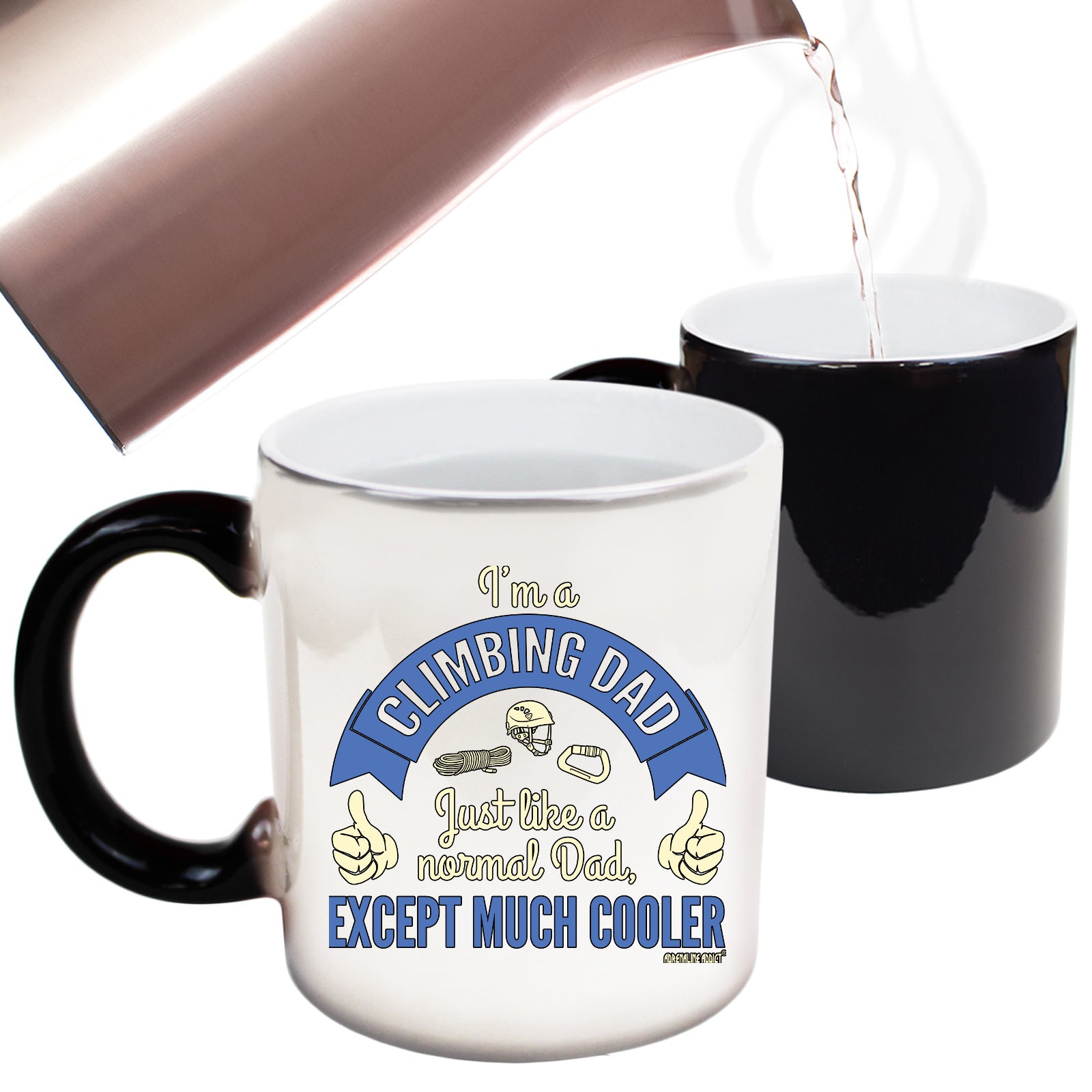 Aa Im A Climbing Dad - Funny Colour Changing Mug