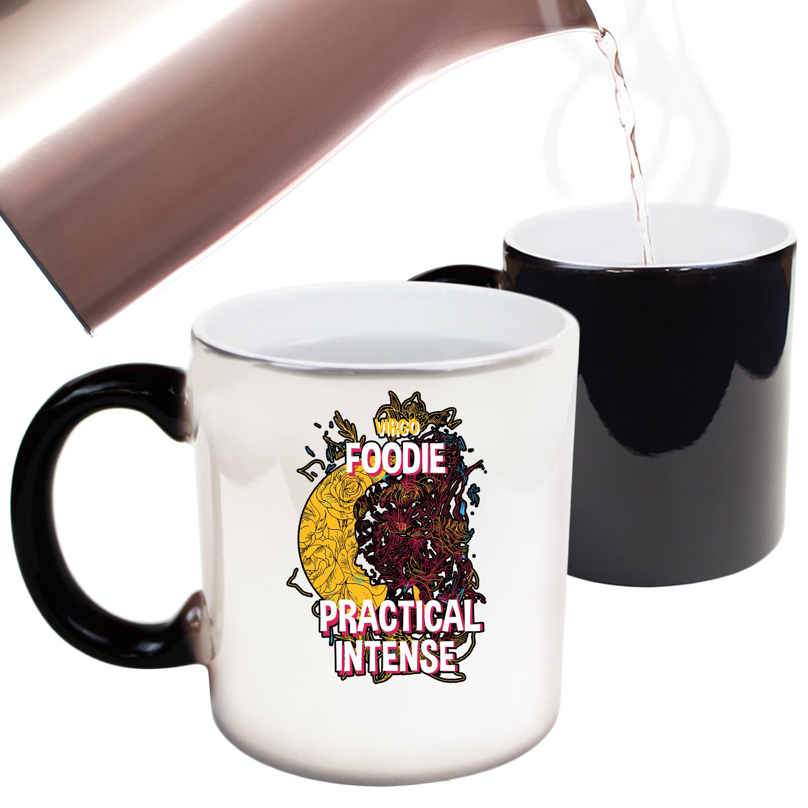Virgo Star Sign Foodie Practical - Funny Colour Changing Mug