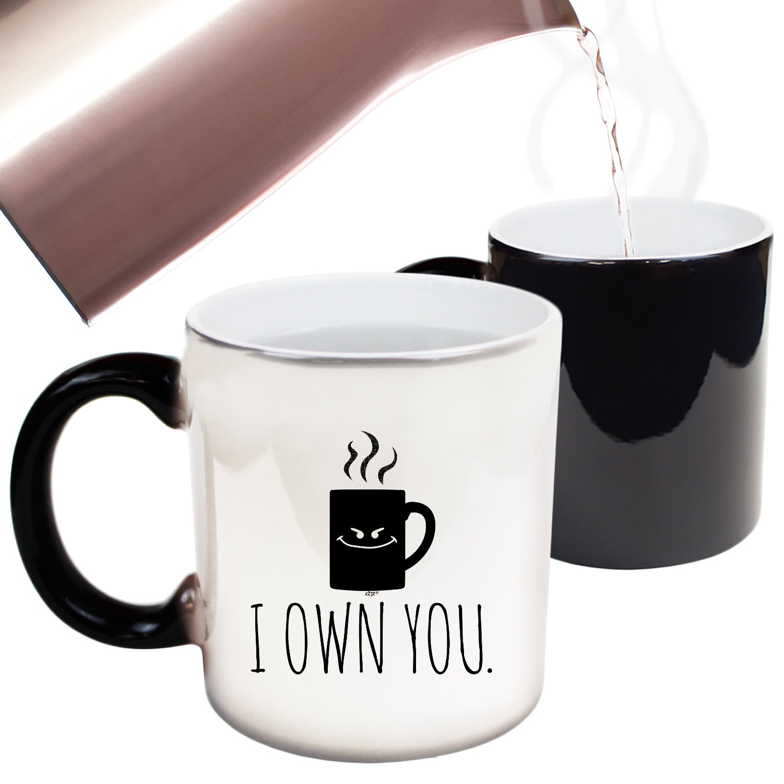 Own You Coffee - Funny Colour Changing Mug
