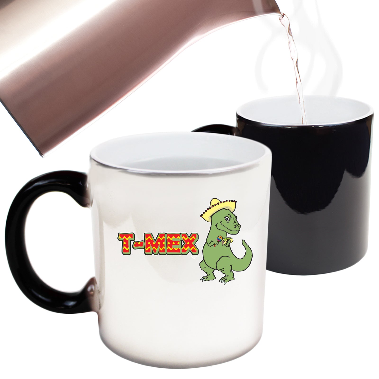 Tmex T Rex Dinosaur - Funny Colour Changing Mug