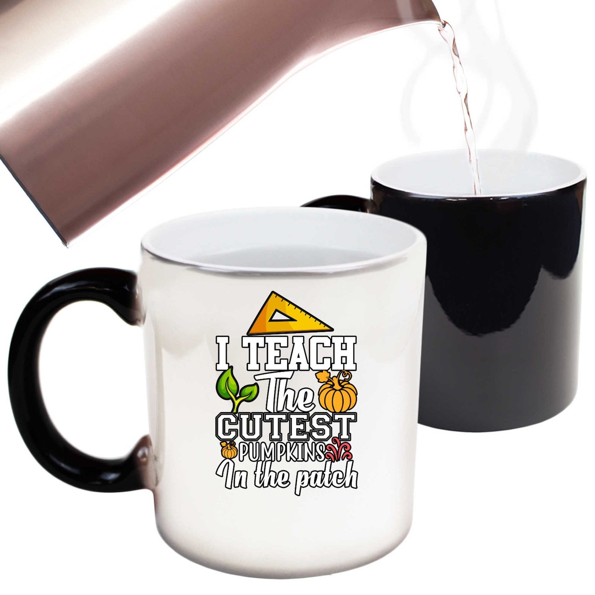 I Teach The Cutest Pumpkins In The Patch Teacher - Funny Colour Changing Mug