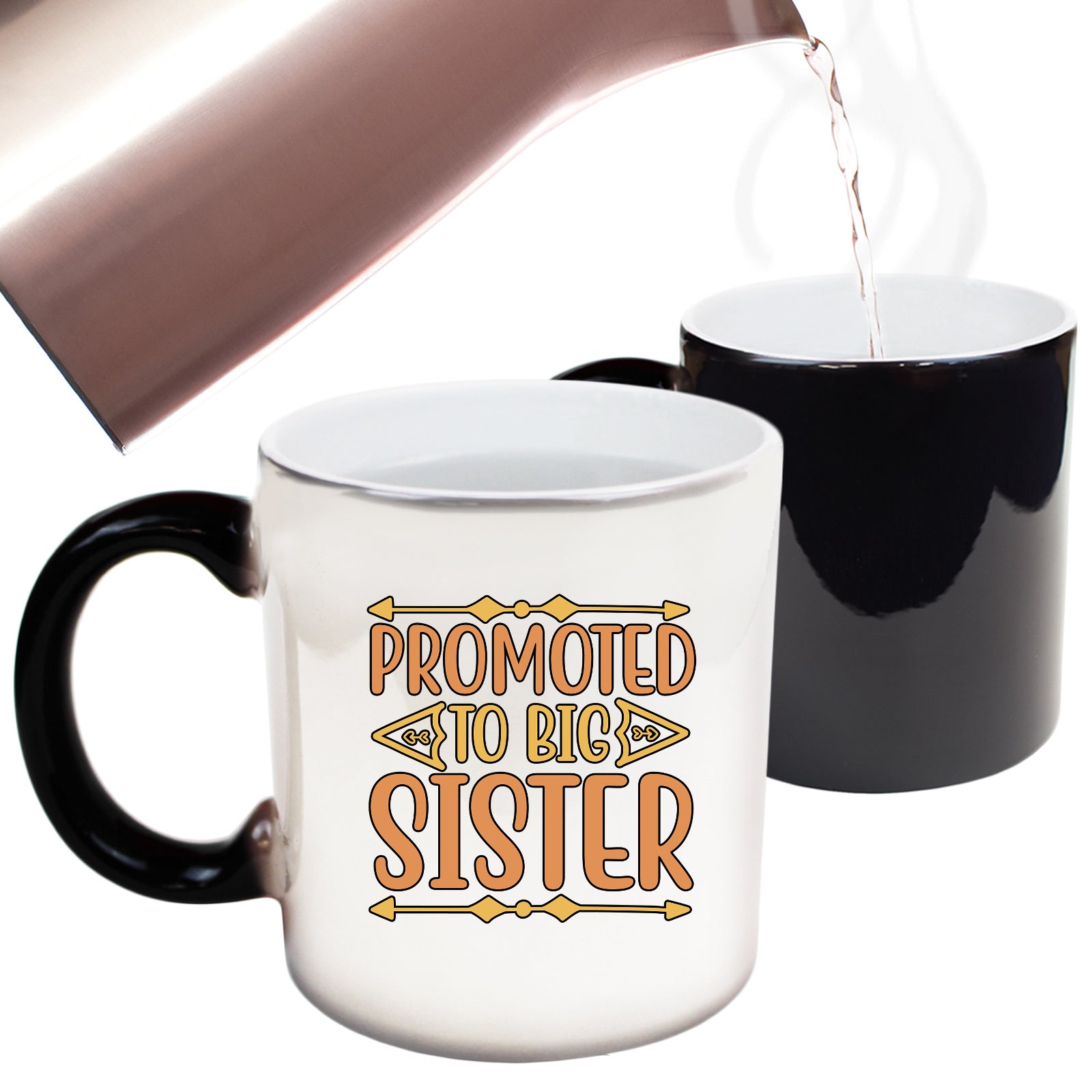 Promoted To Big Sister - Funny Colour Changing Mug