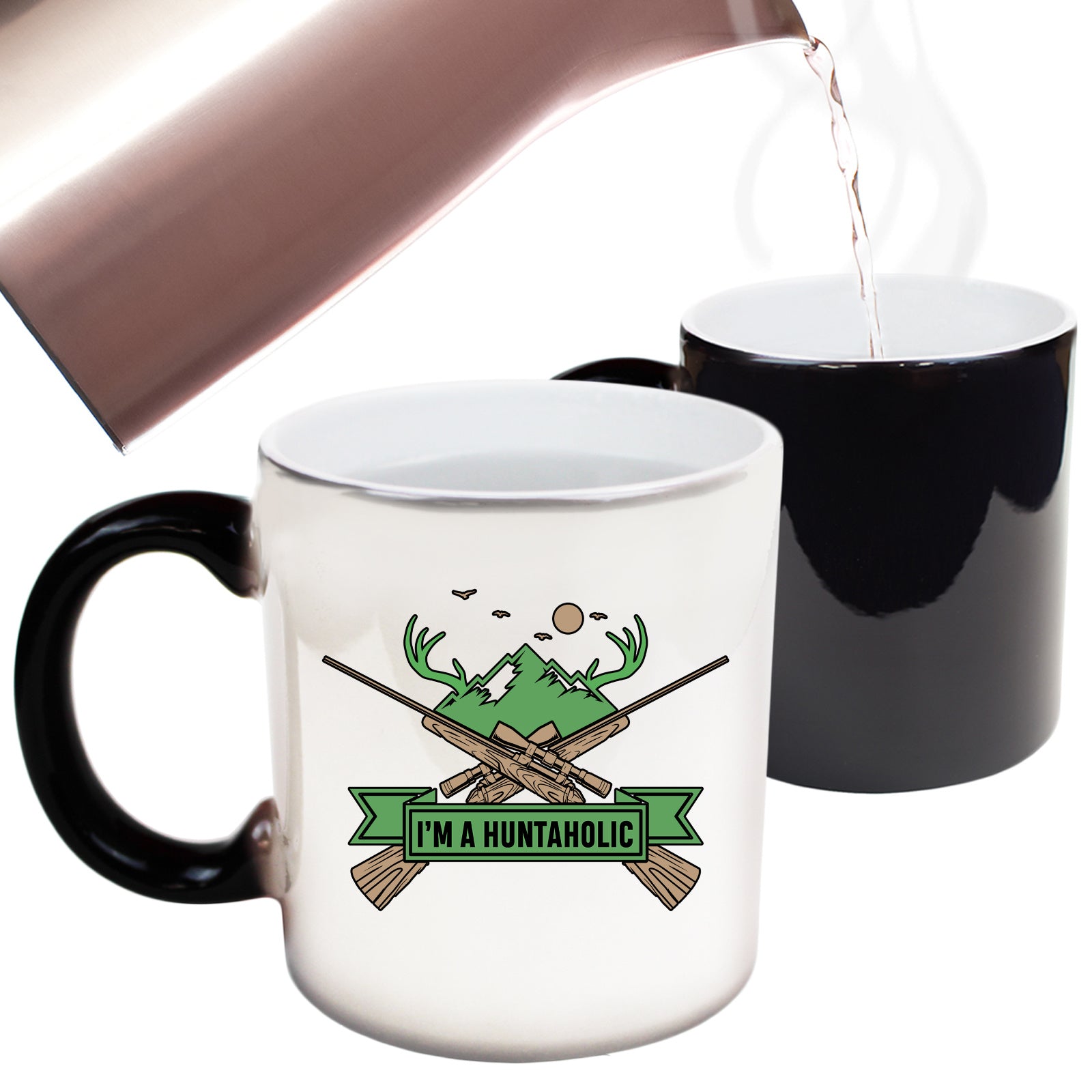 Im A Huntaholic Hunting - Funny Colour Changing Mug