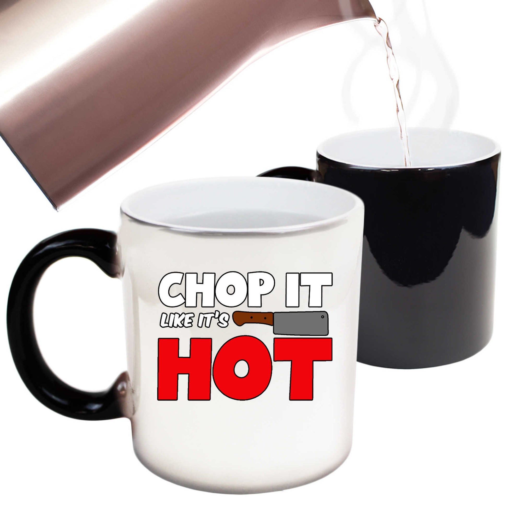 Chop It Like It Is Hot Chef Kitchen - Funny Colour Changing Mug