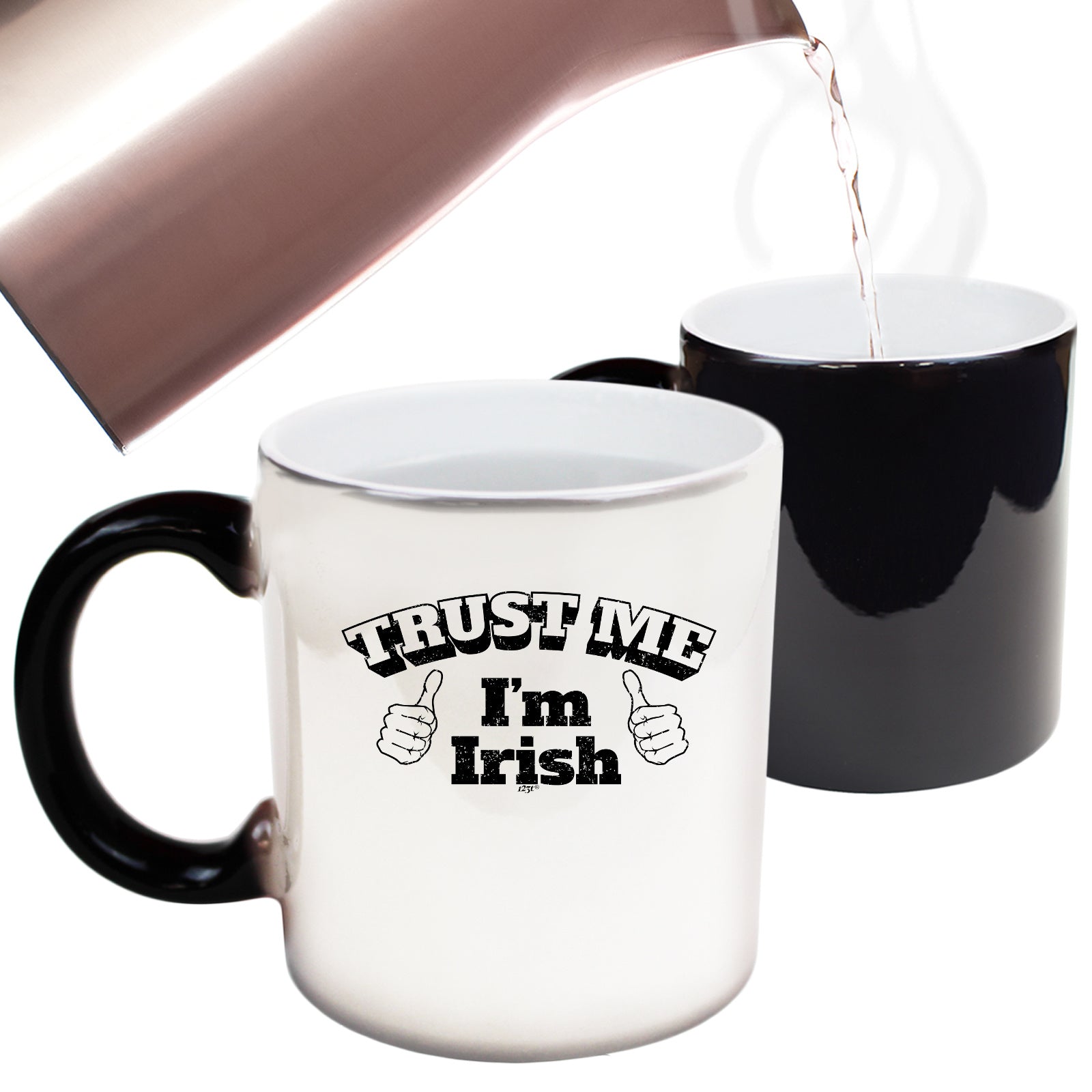 Trust Me Im Irish - Funny Colour Changing Mug