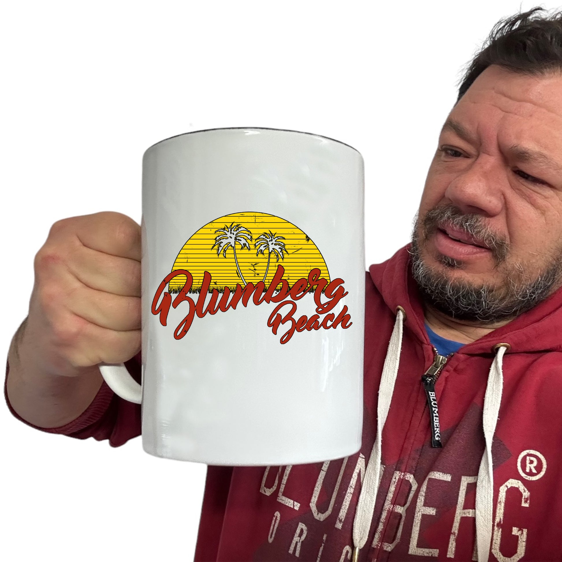Blumberg Beach Australia - Funny Giant 2 Litre Mug