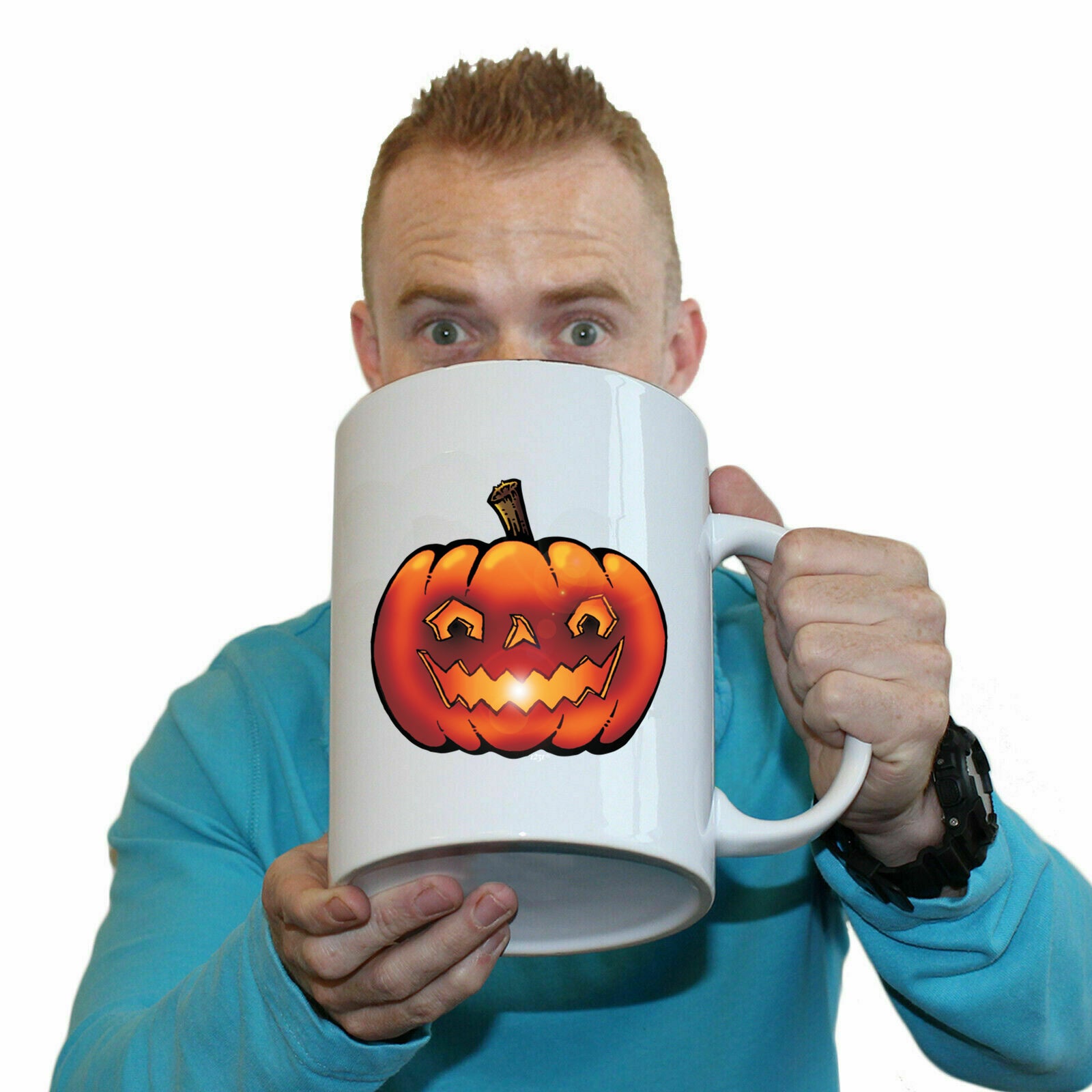 Pumpkin - Funny Giant 2 Litre Mug