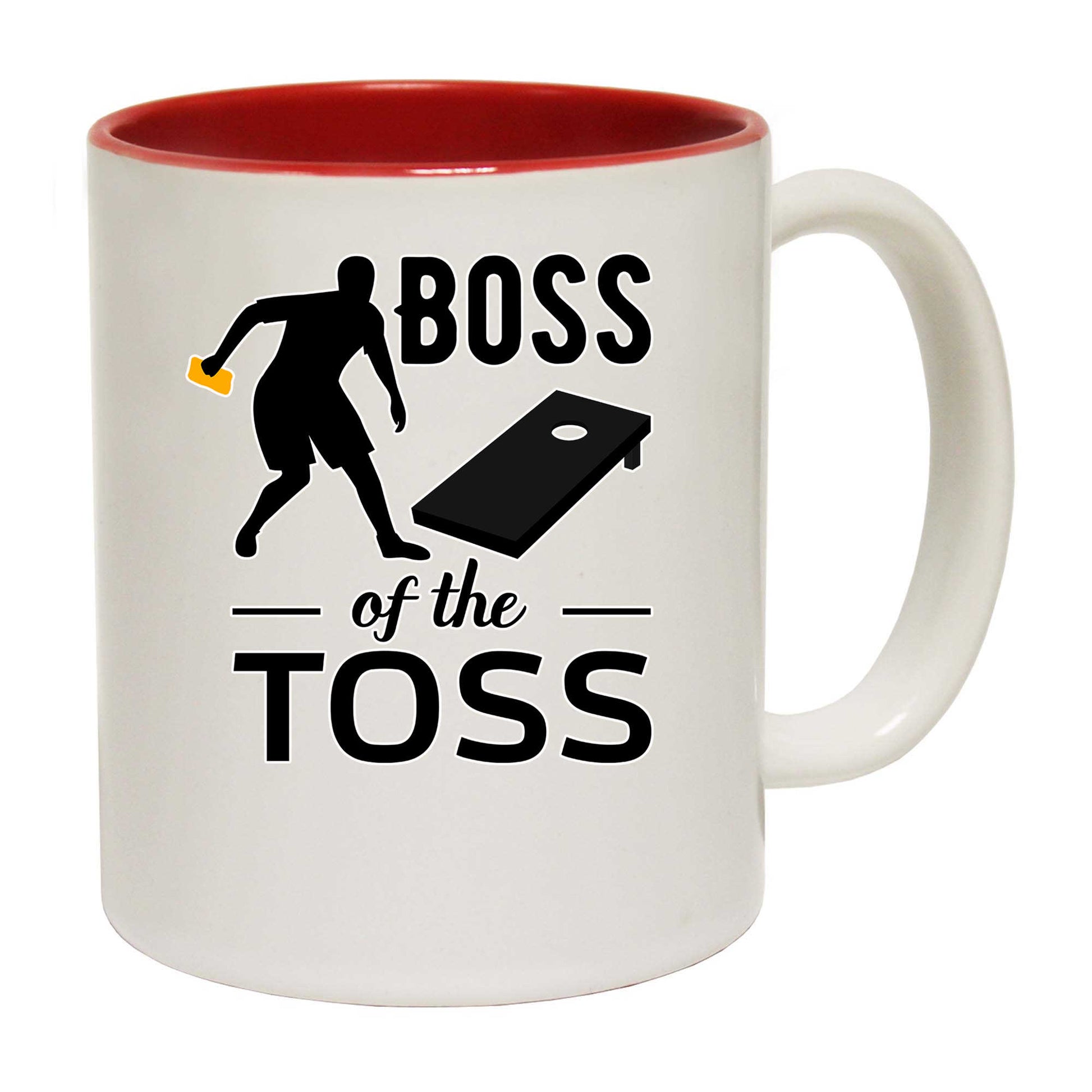 Boss Of The Toss Cornhole - Funny Coffee Mug