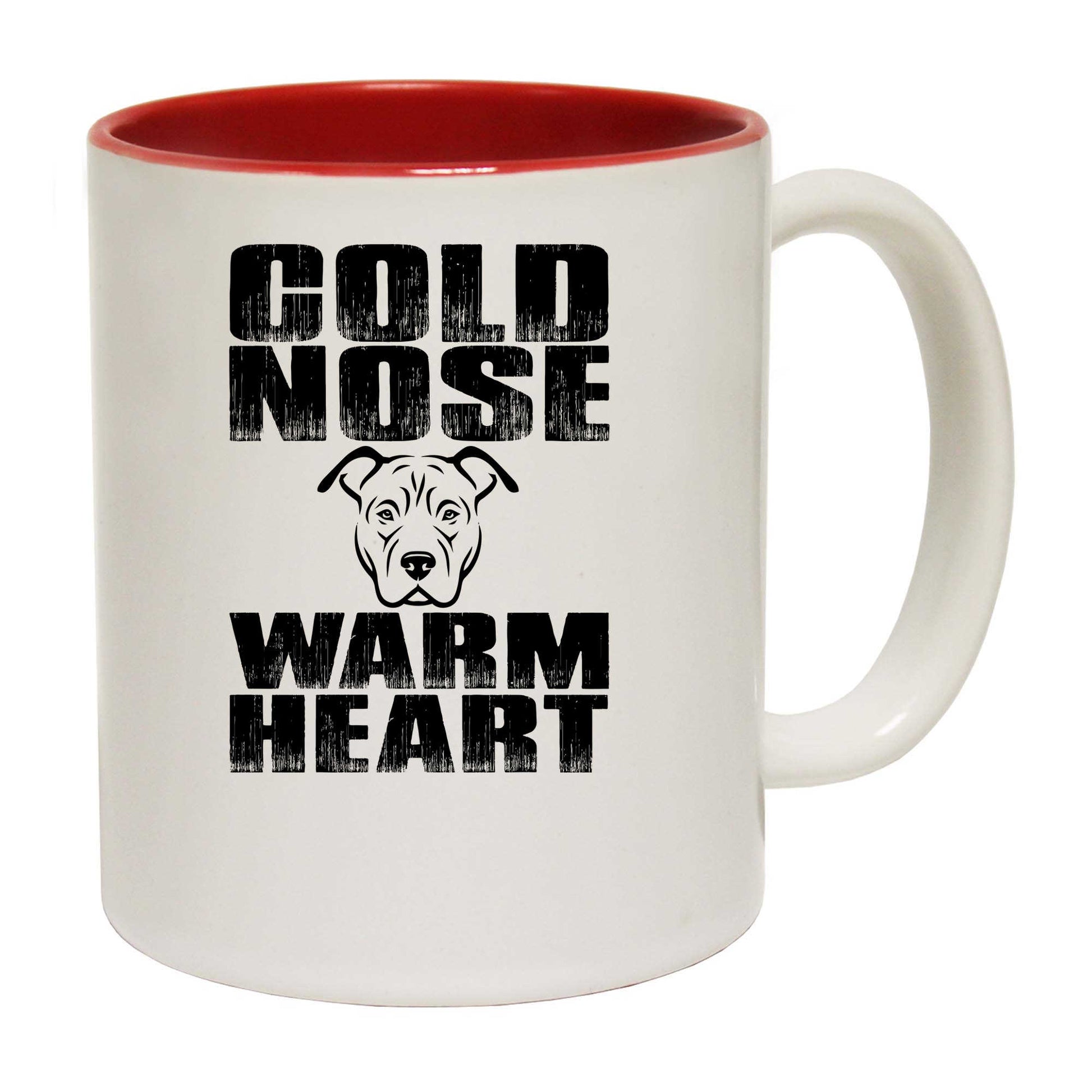 Cold Nose Warm Heart Dog - Funny Coffee Mug