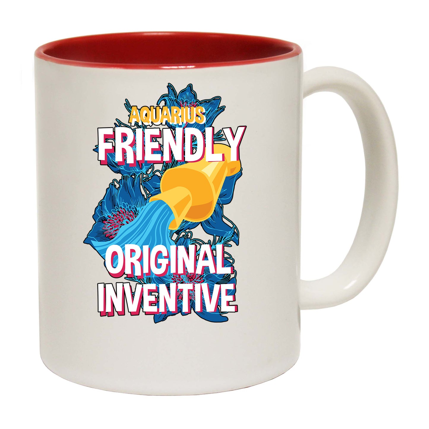 Aquarius Water Bearer Birthday Original Inventive - Funny Coffee Mug